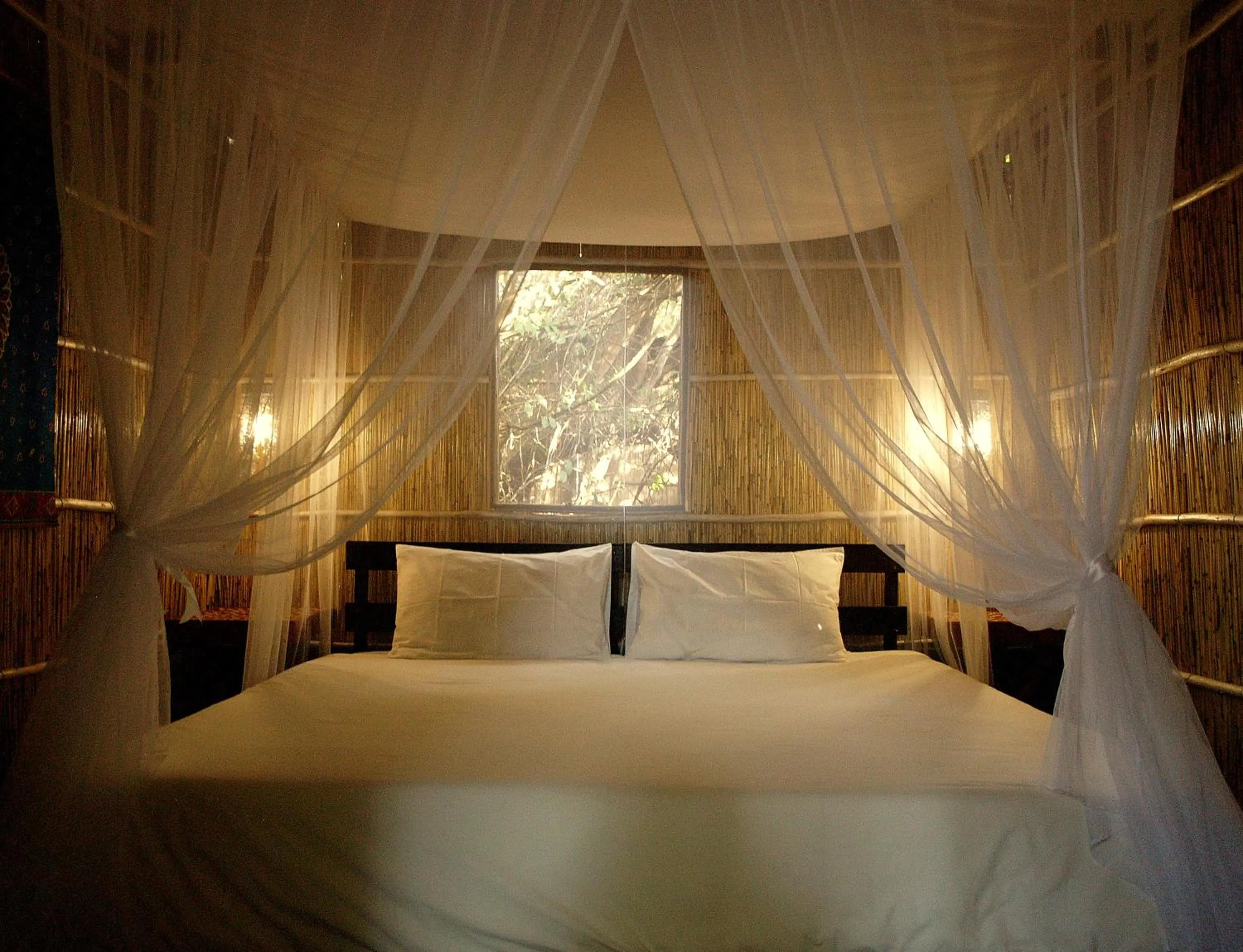 Bed in Gala Gala Eco Resort
