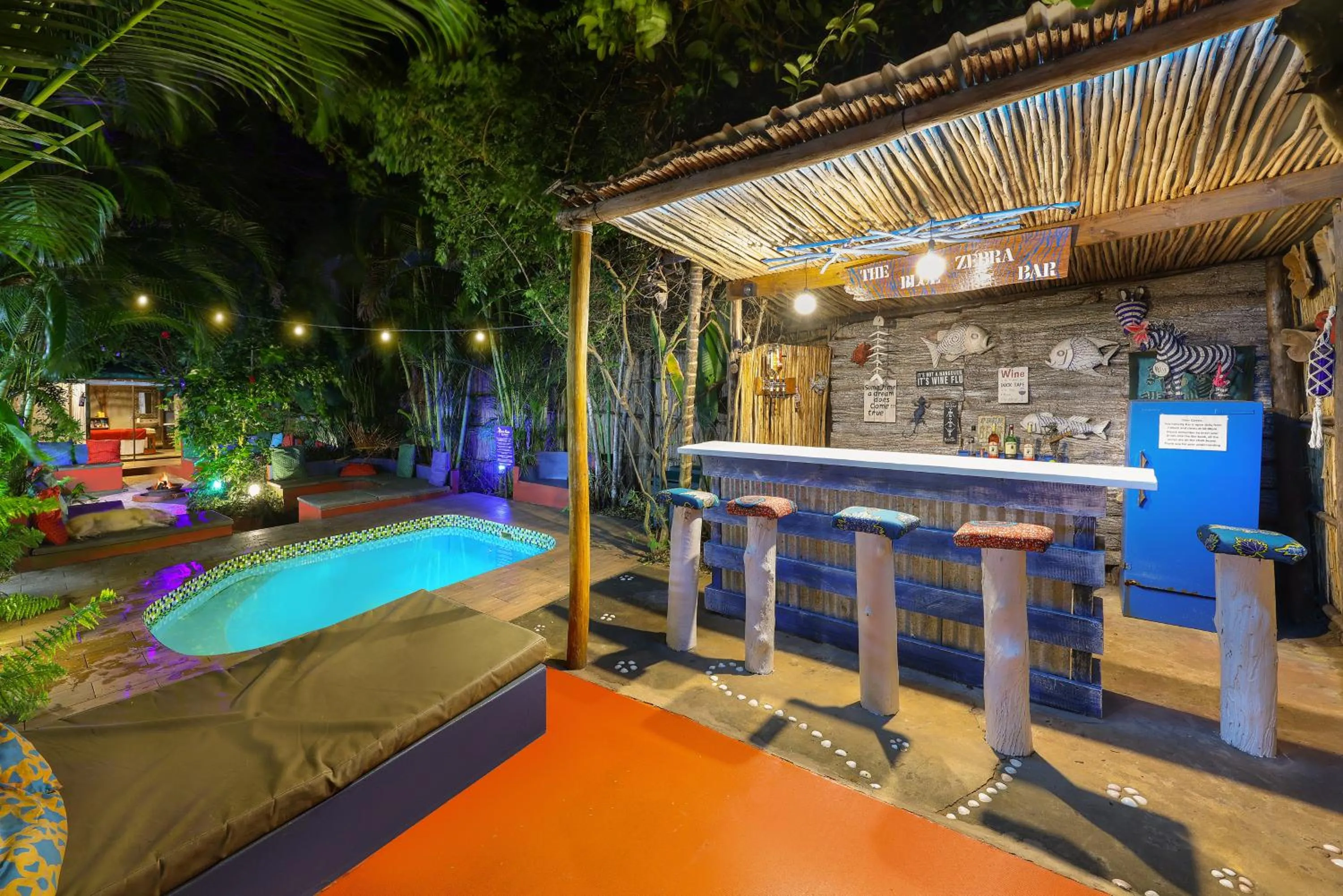 Pool view in Gala Gala Eco Resort