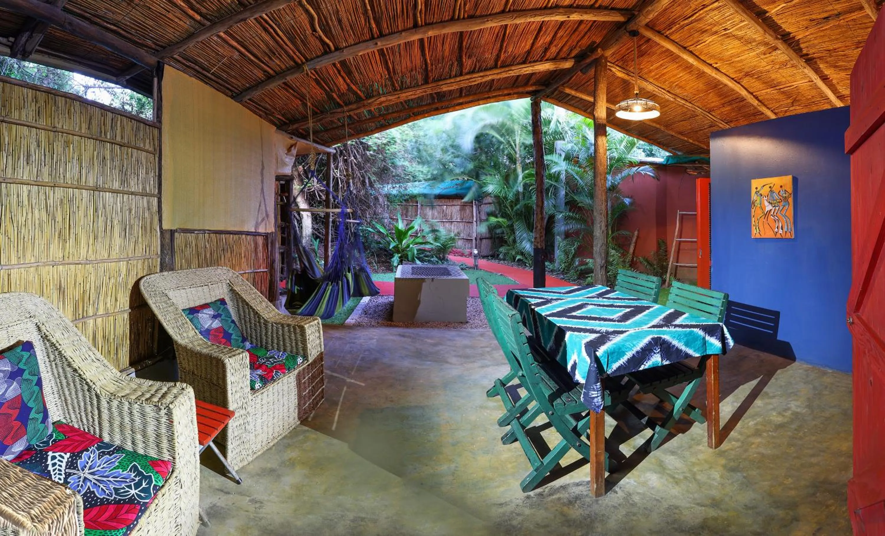 Patio in Gala Gala Eco Resort