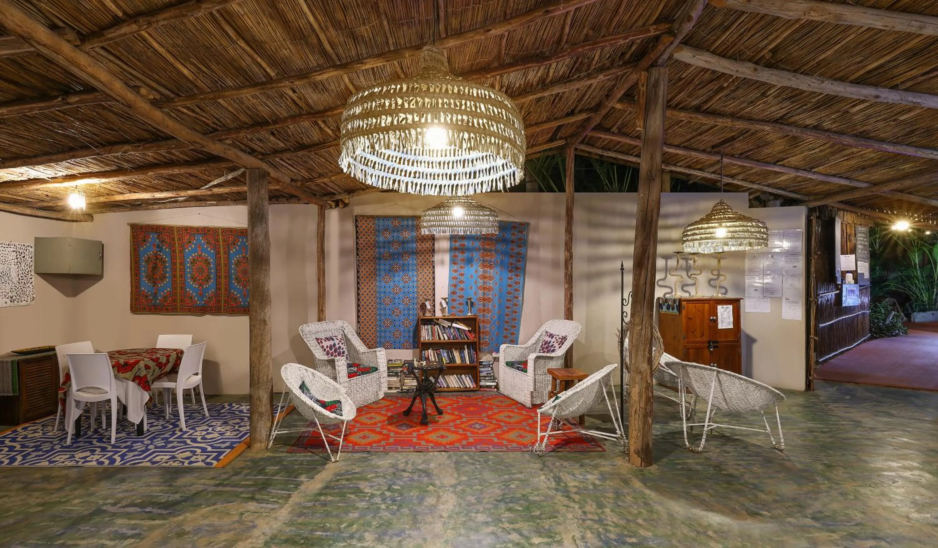 Communal lounge/ TV room in Gala Gala Eco Resort