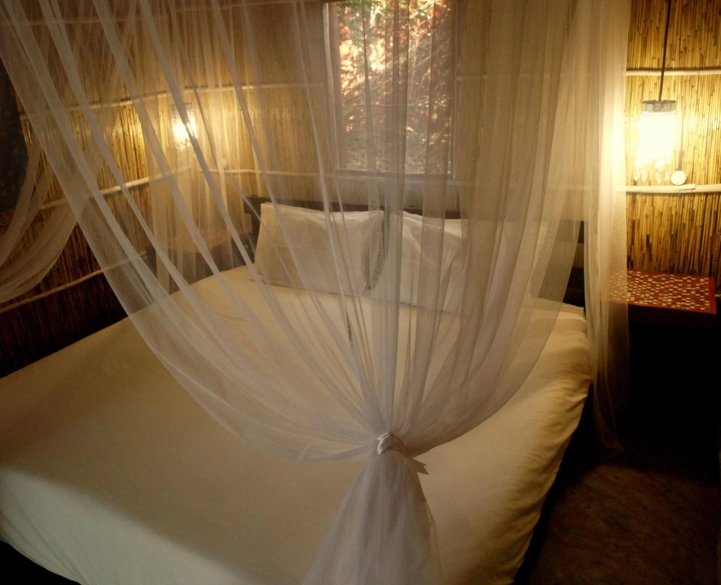 Decorative detail, Bed in Gala Gala Eco Resort