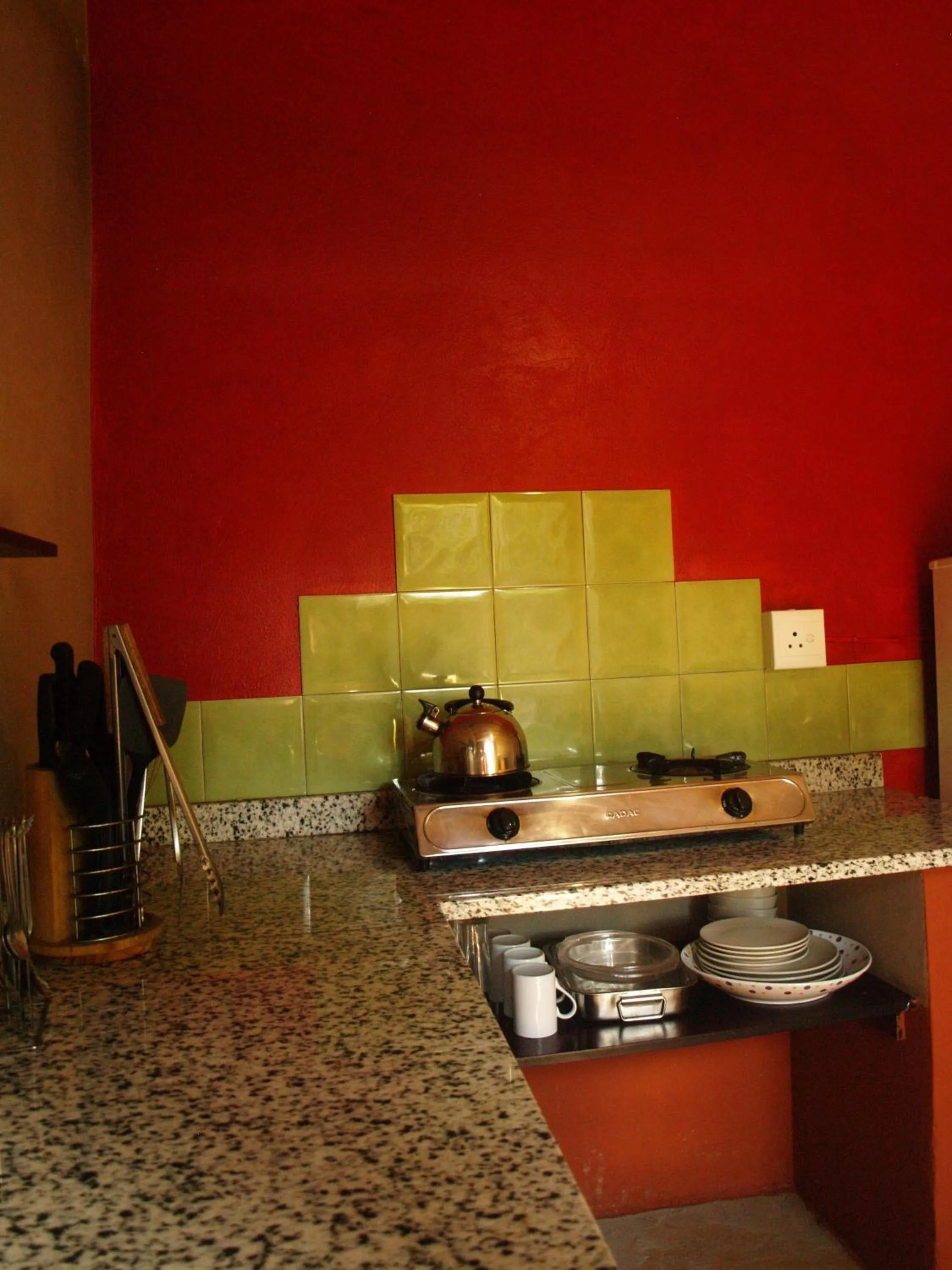 Kitchen or kitchenette in Gala Gala Eco Resort