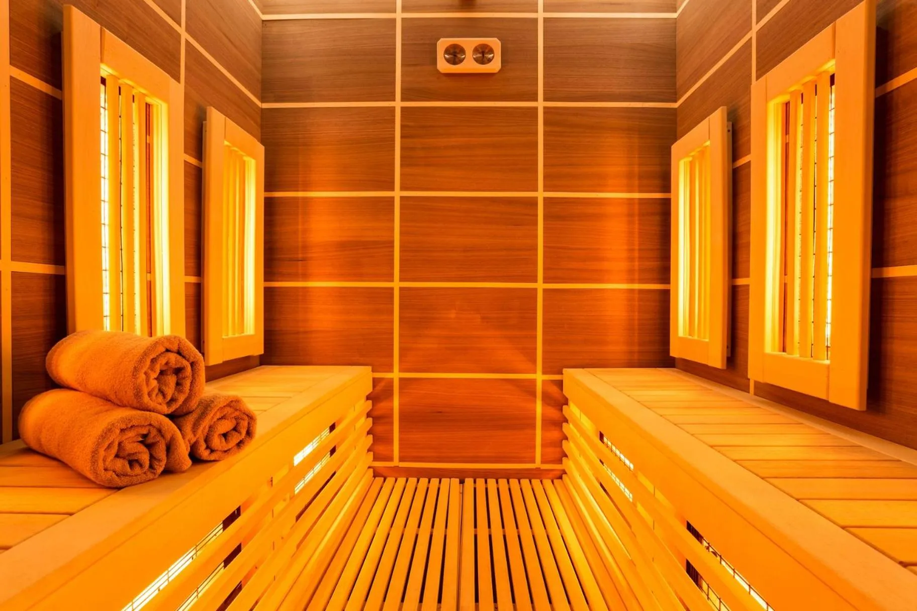 Sauna in Hotel Orlovetz