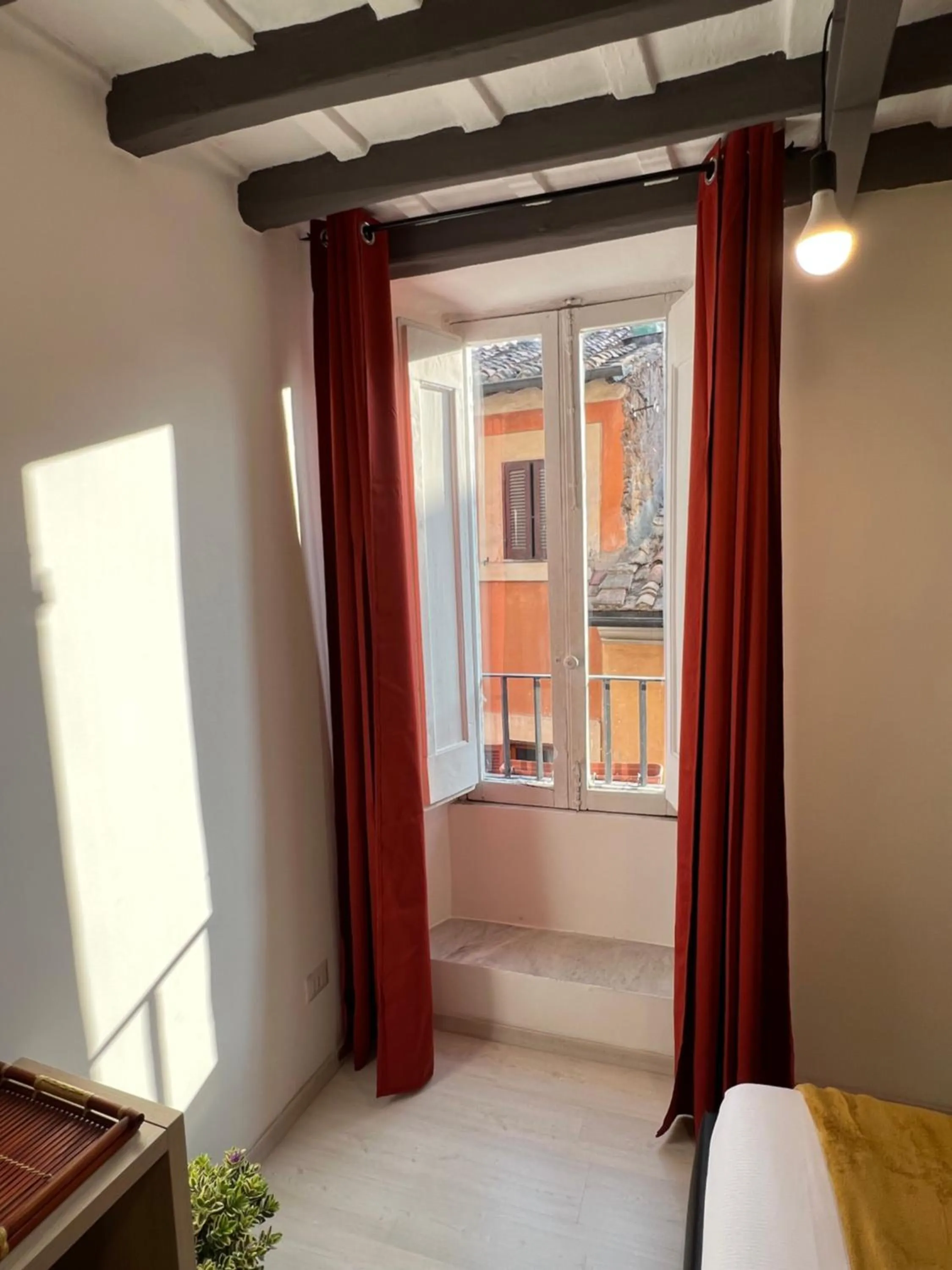 Decorative detail, Bed in Charming Navona