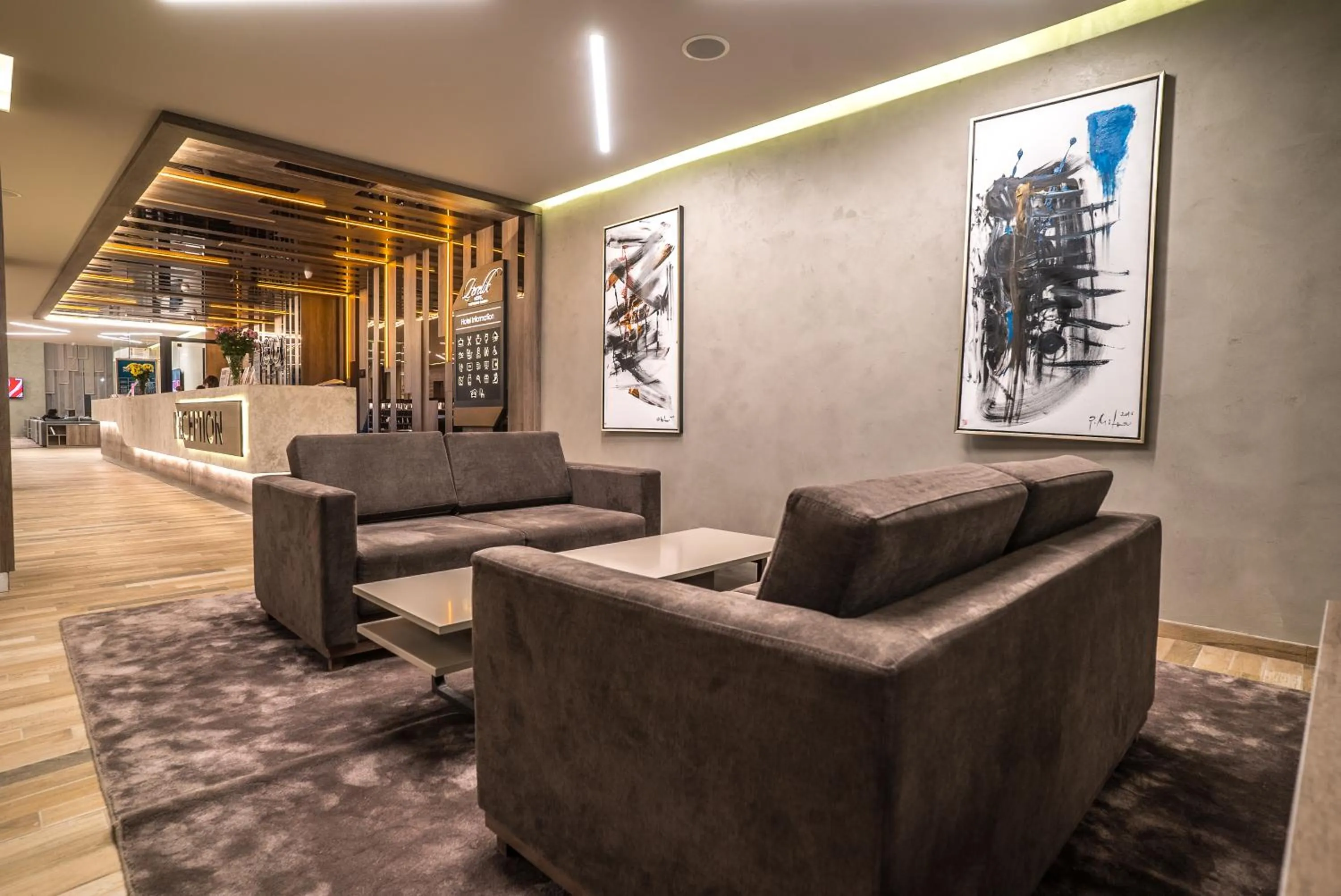 Lobby or reception in Perelik Hotel