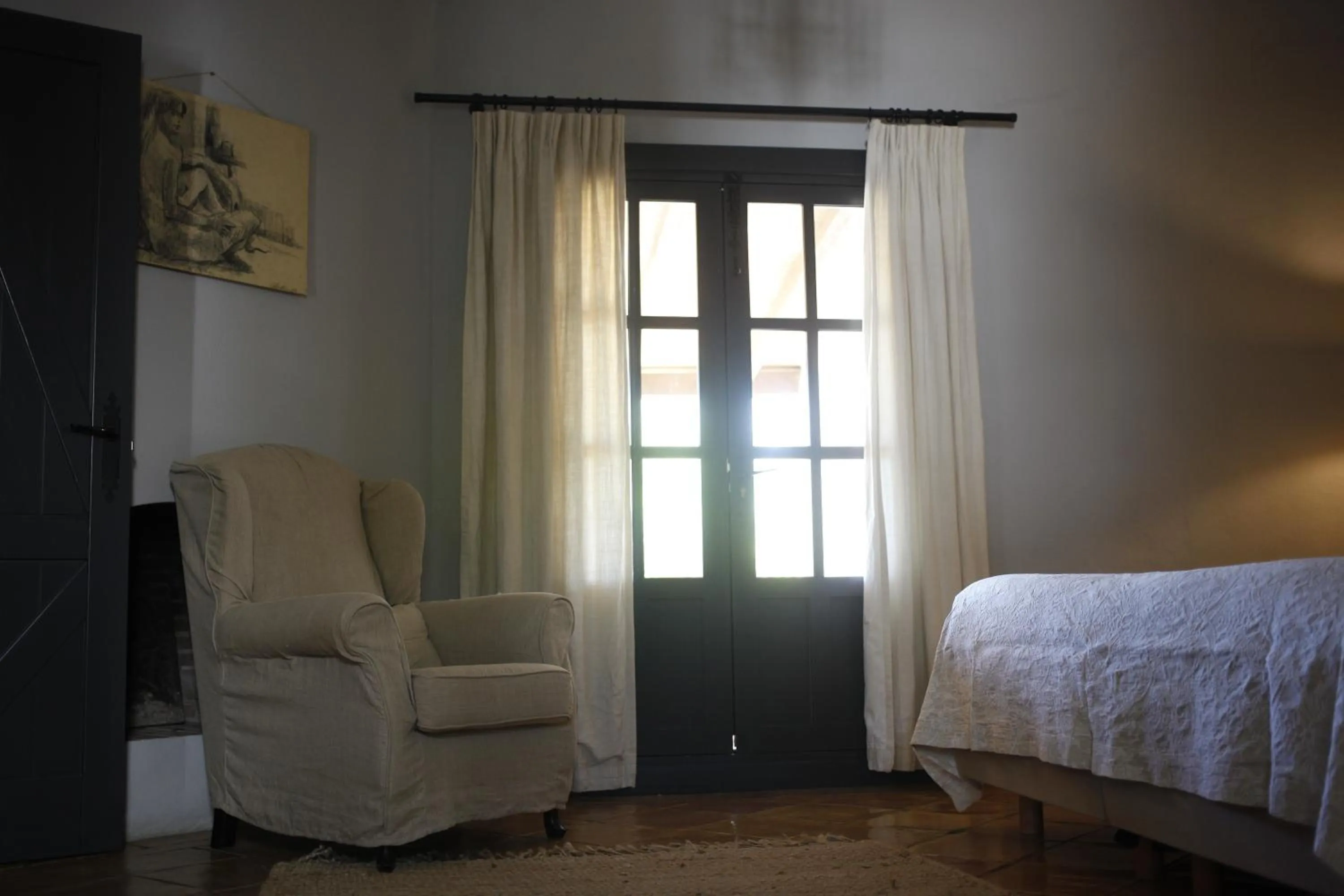 Bed in La Posada del Torcal