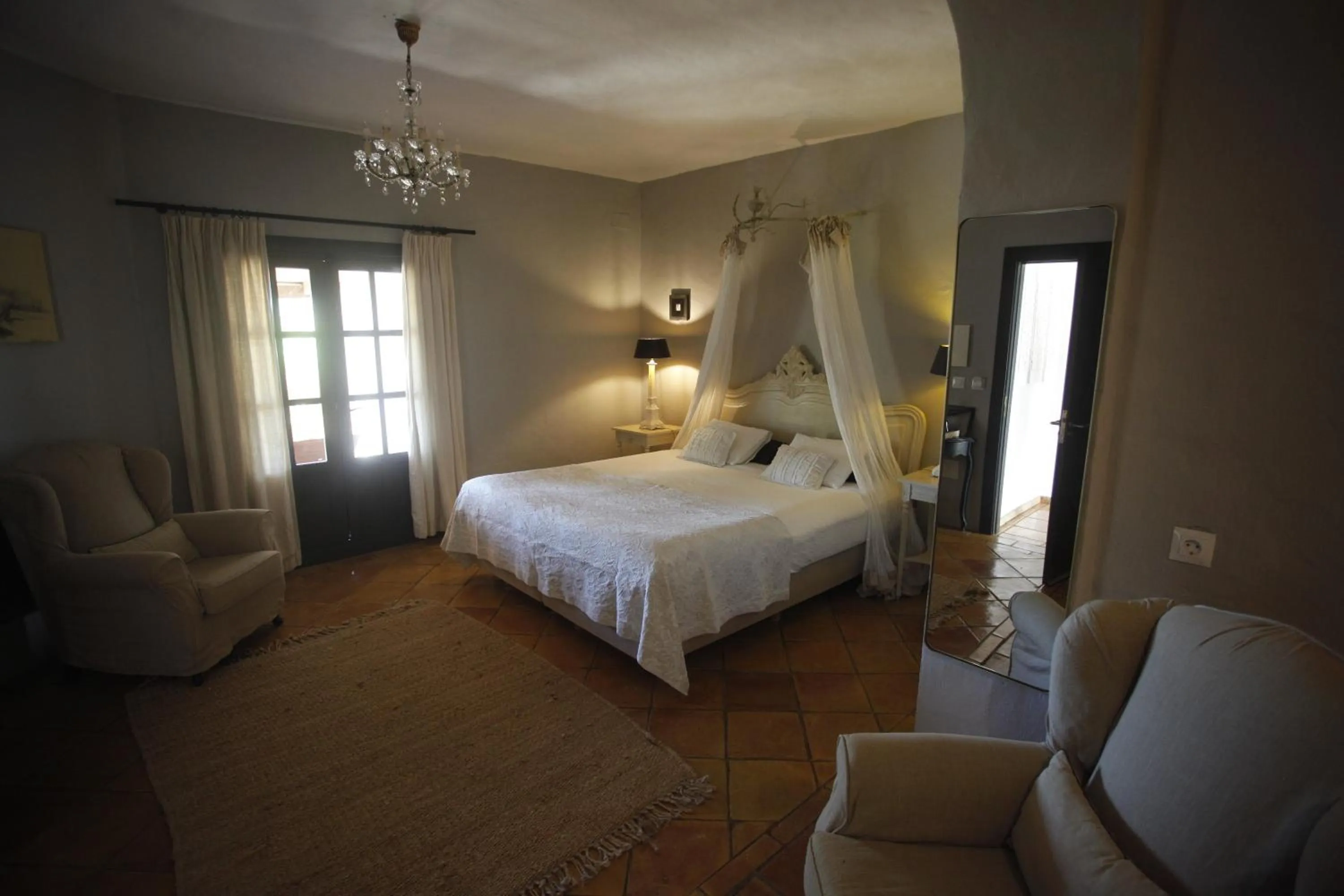 Bed in La Posada del Torcal