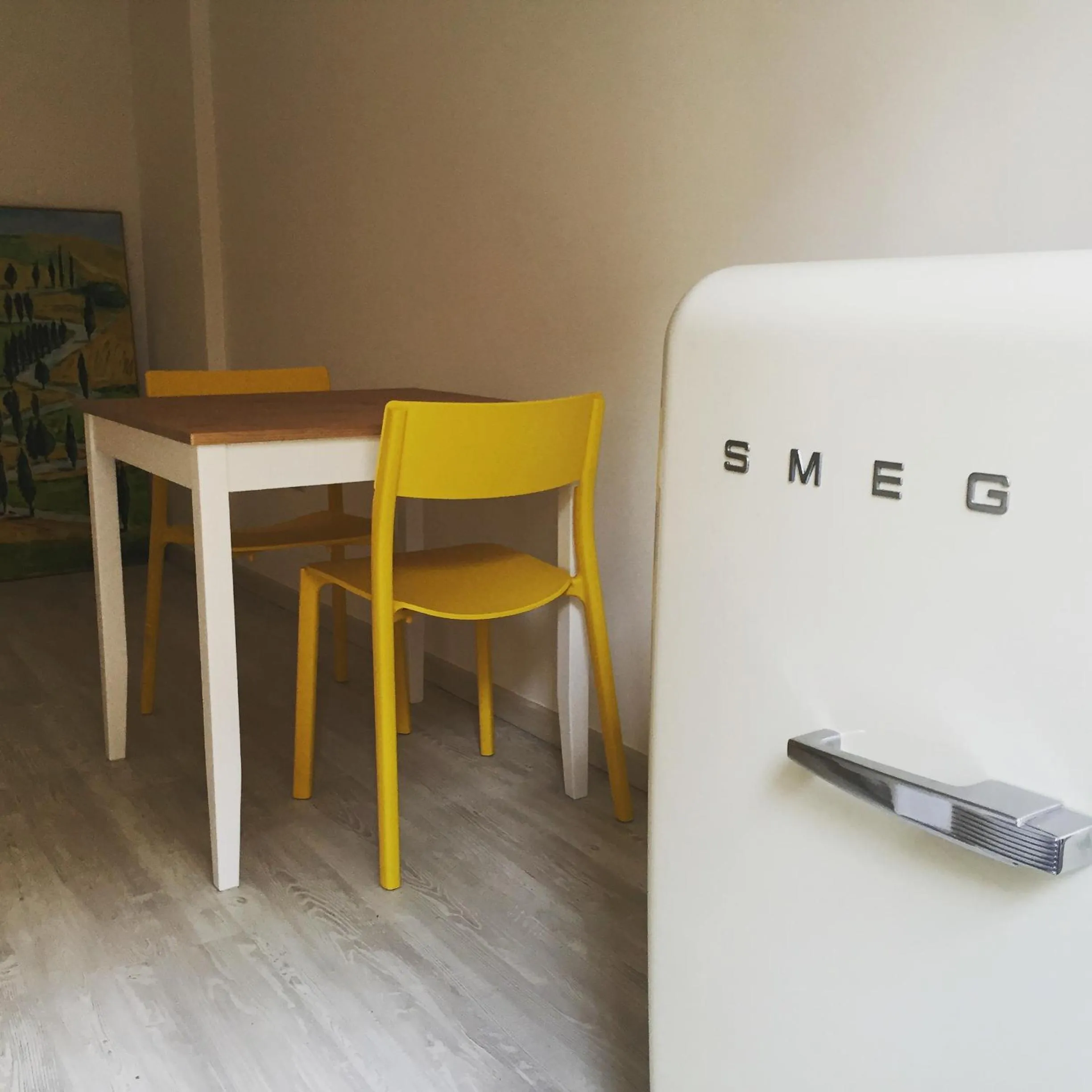 Seating area in Casa Castagna