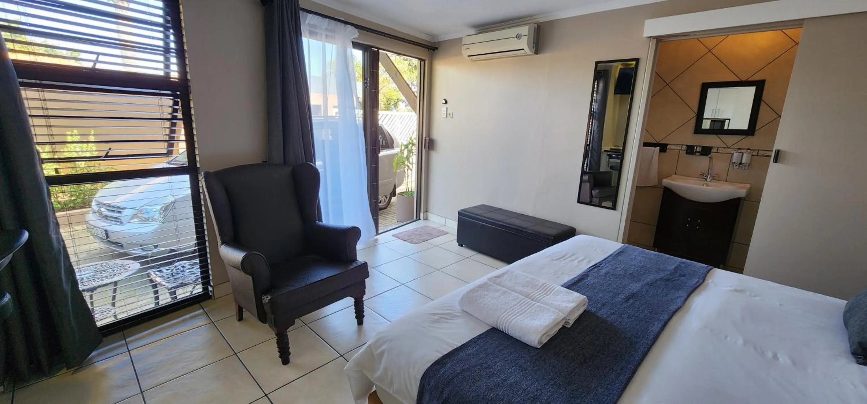 Bedroom, Bed in See More Guest House