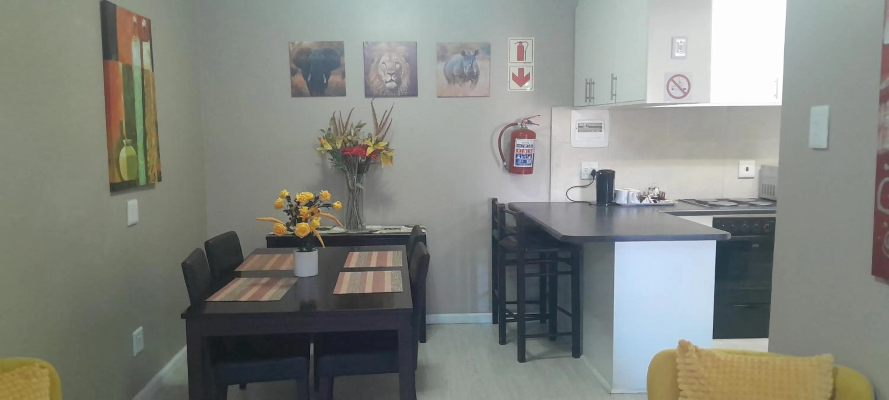 Dining area in See More Guest House