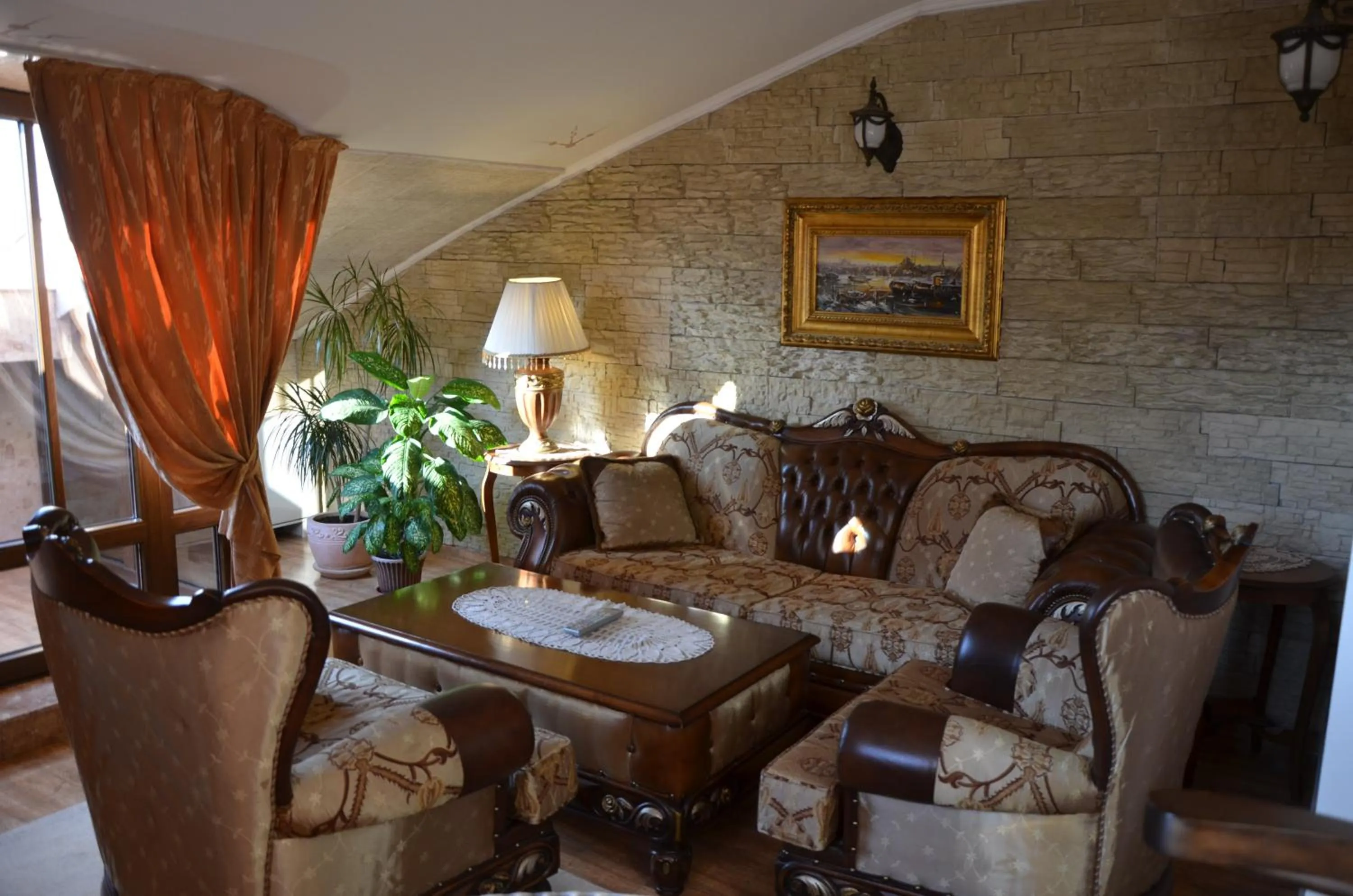 Living room in Boutique Hotel Boris Palace & Restaurant