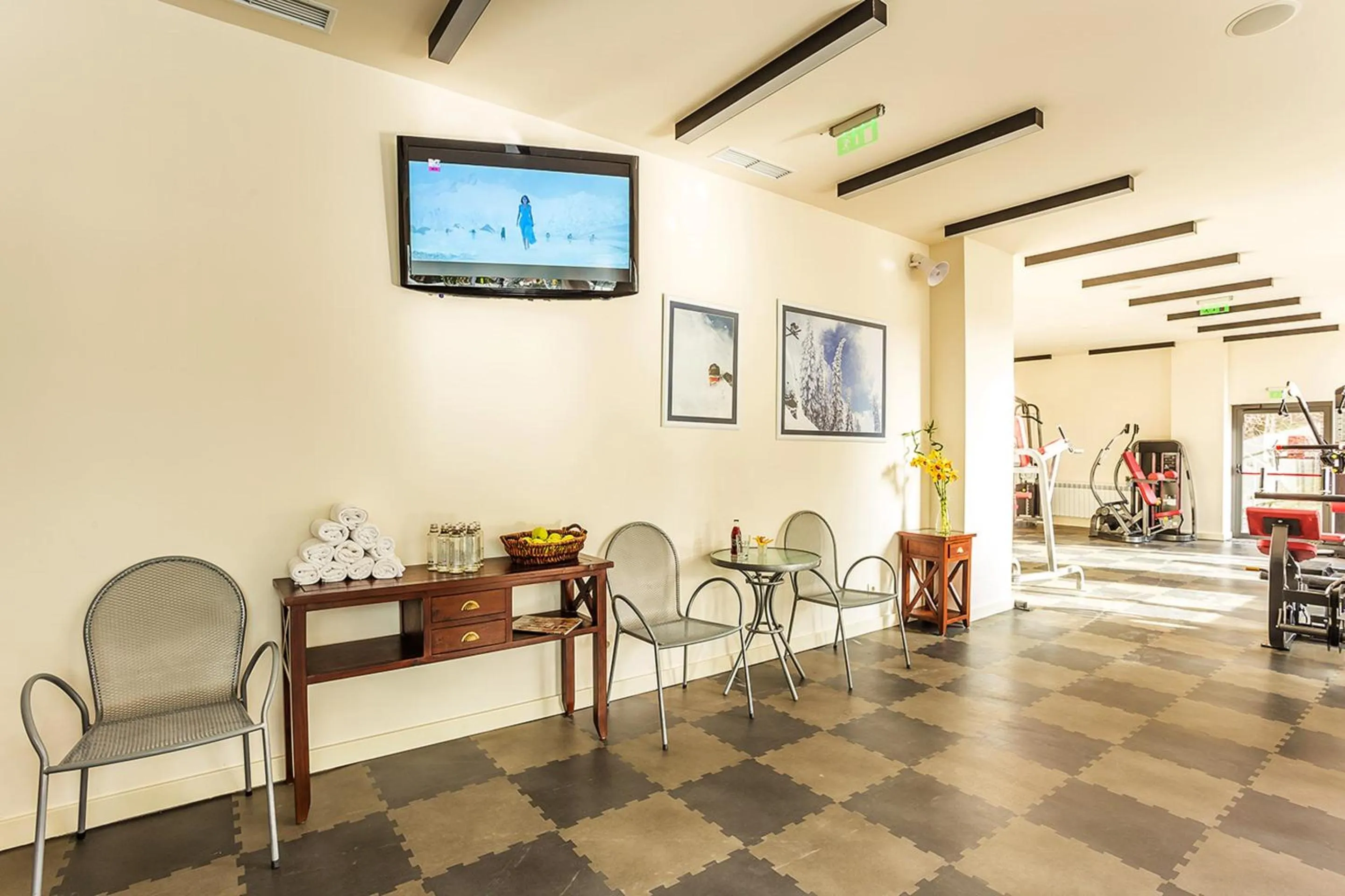 Fitness centre/facilities in Rila Hotel Borovets