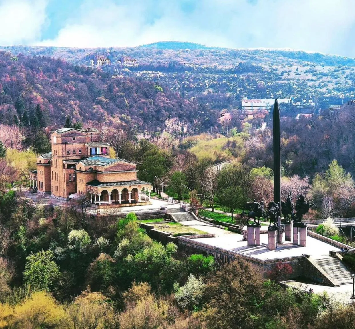 Bird's eye view in Tsarevets Boutique Hotel & SPA