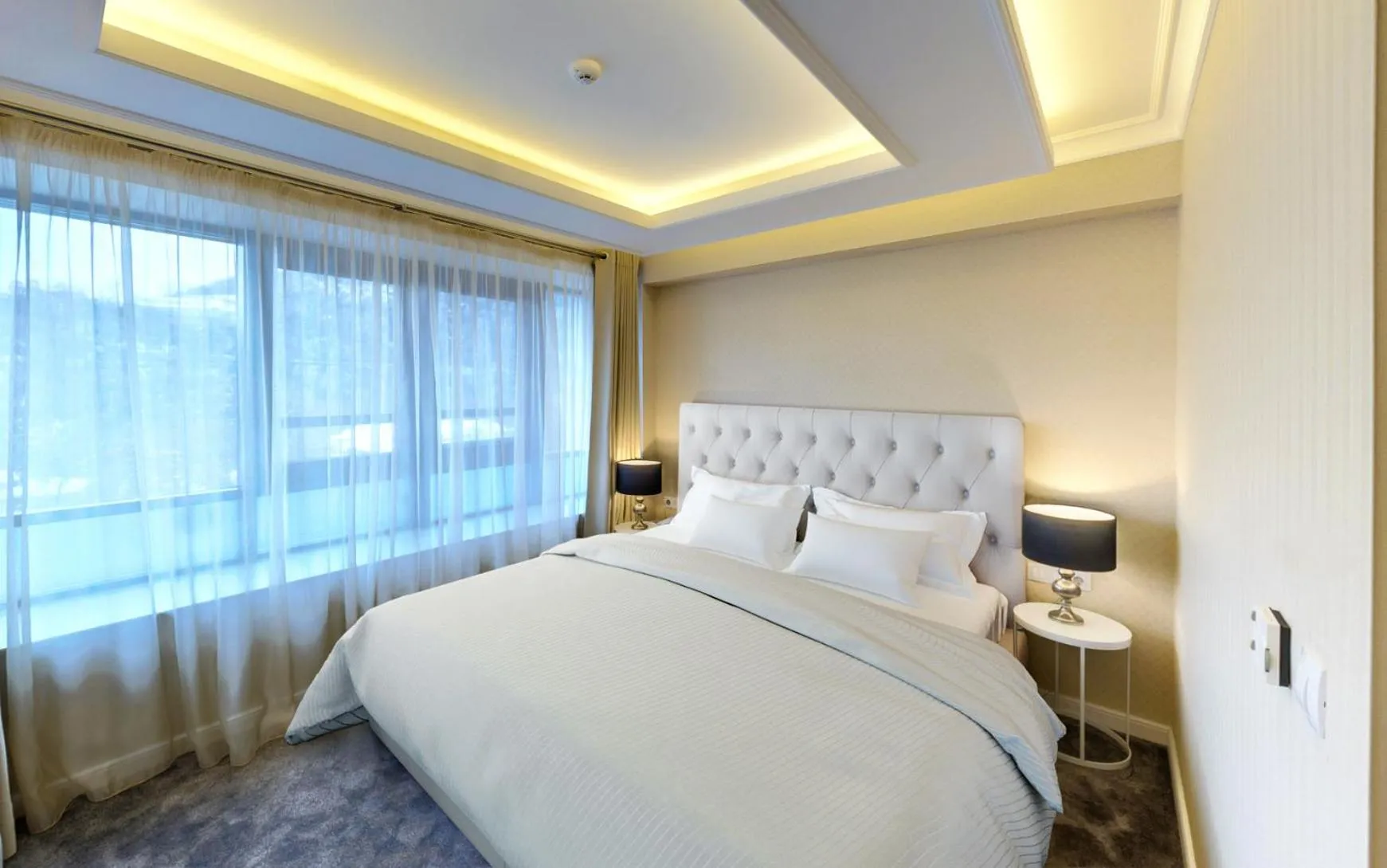 Bed in Tsarevets Boutique Hotel & SPA