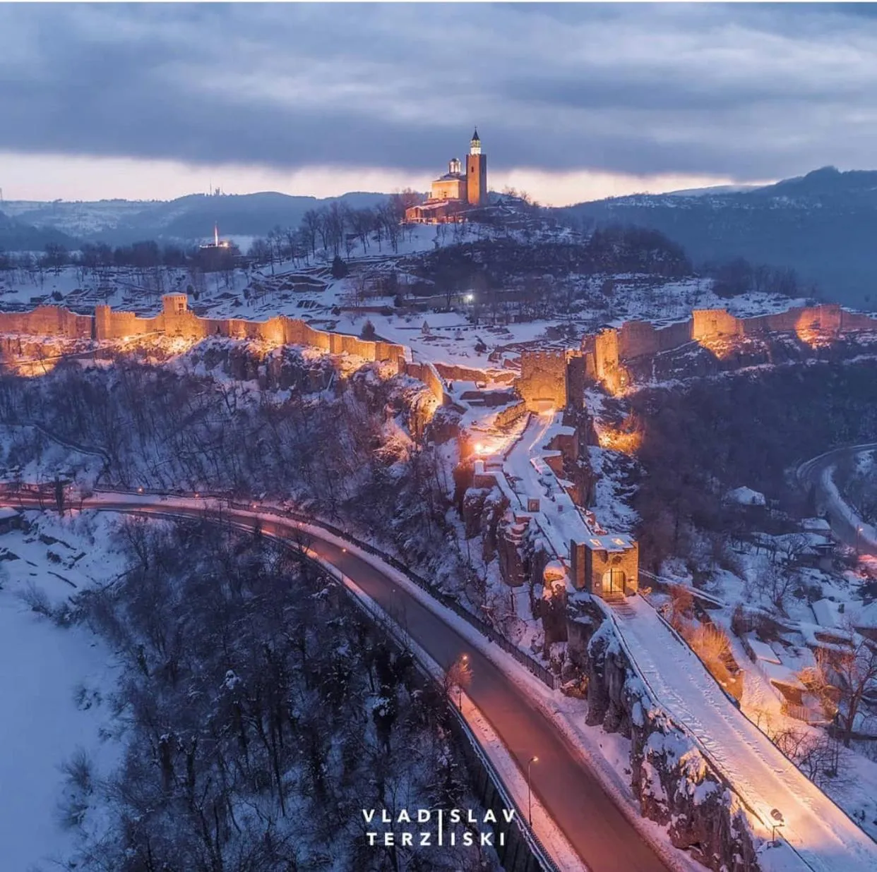 Bird's eye view in Tsarevets Boutique Hotel & SPA