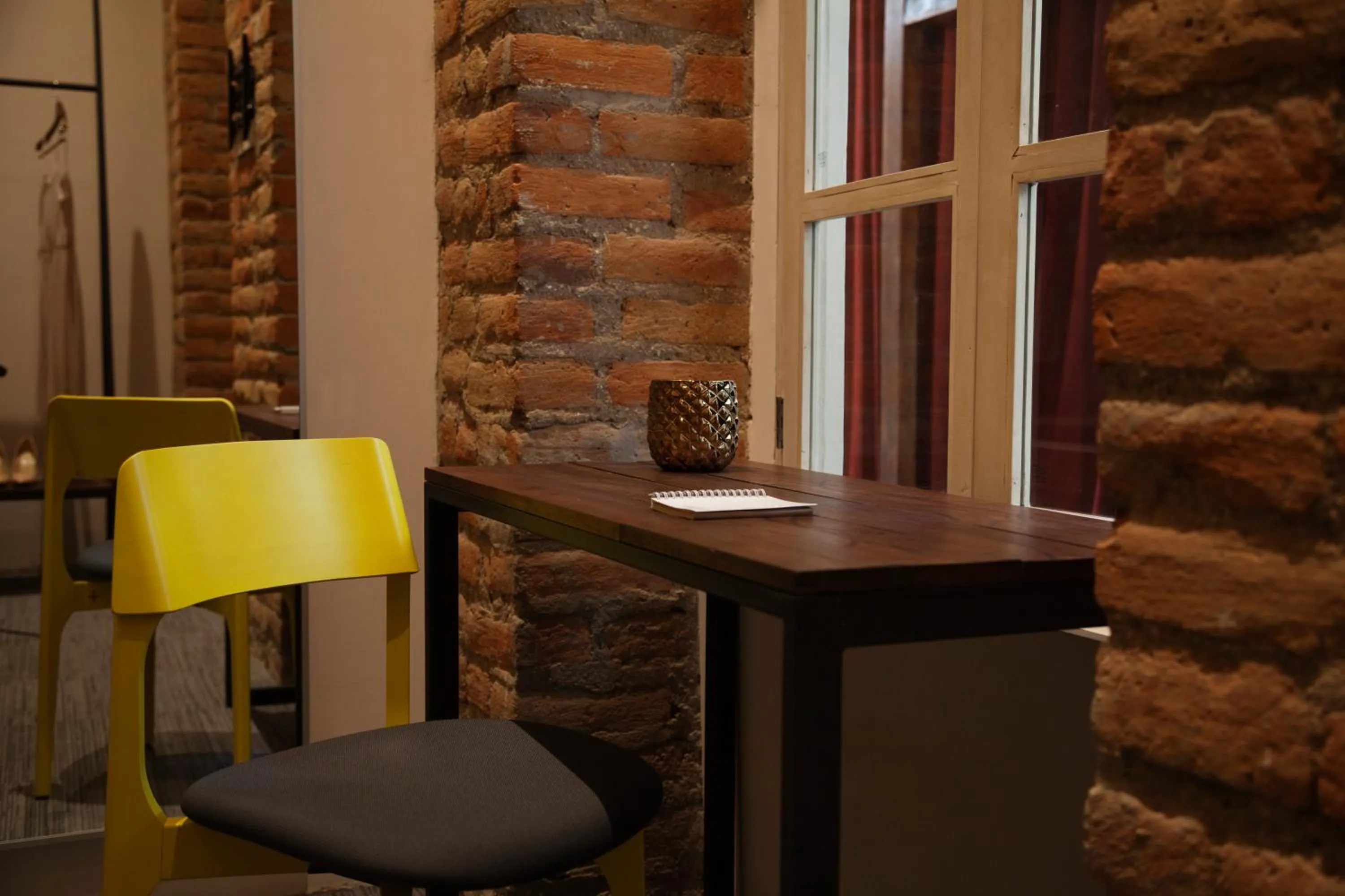 Seating area in Carlota Sustainable Design Hotel