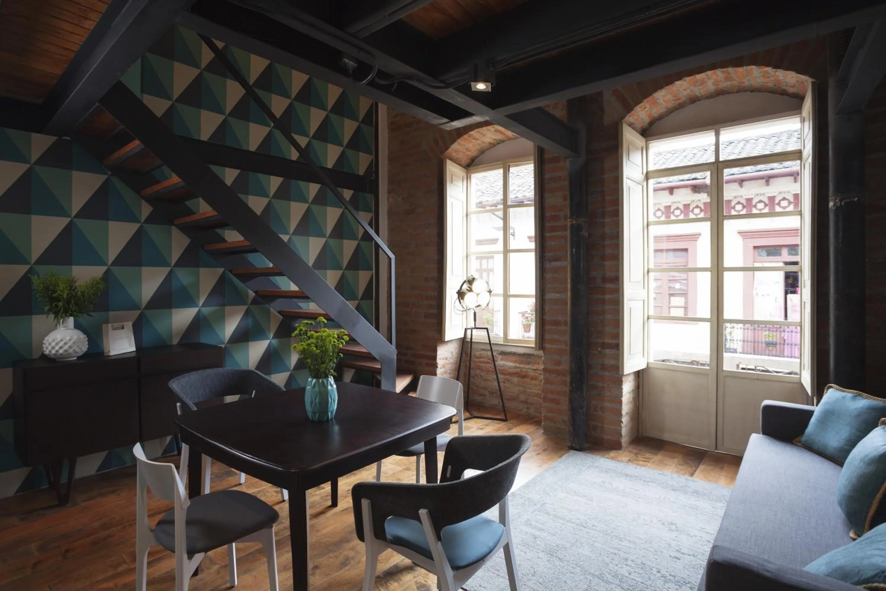 Living room in Carlota Sustainable Design Hotel