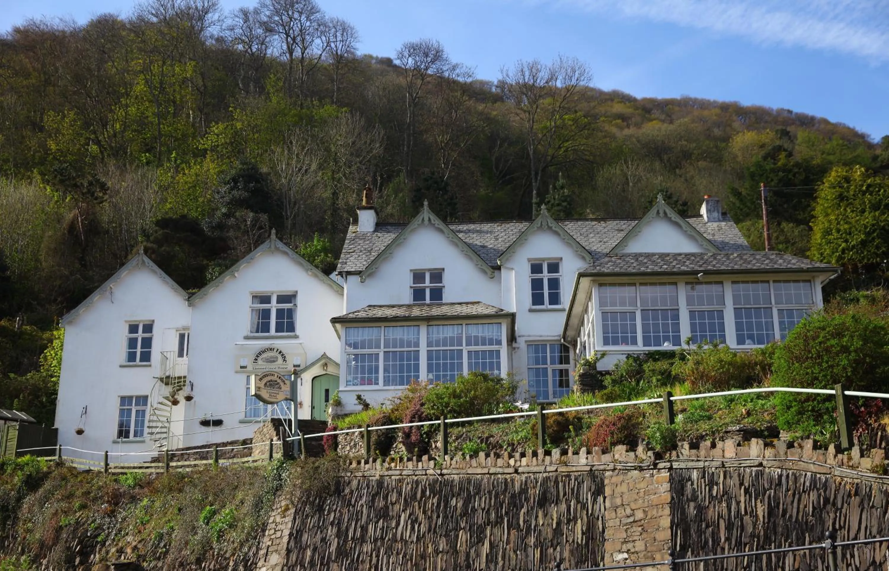 Facade/entrance in The Bonnicott Hotel Lynmouth