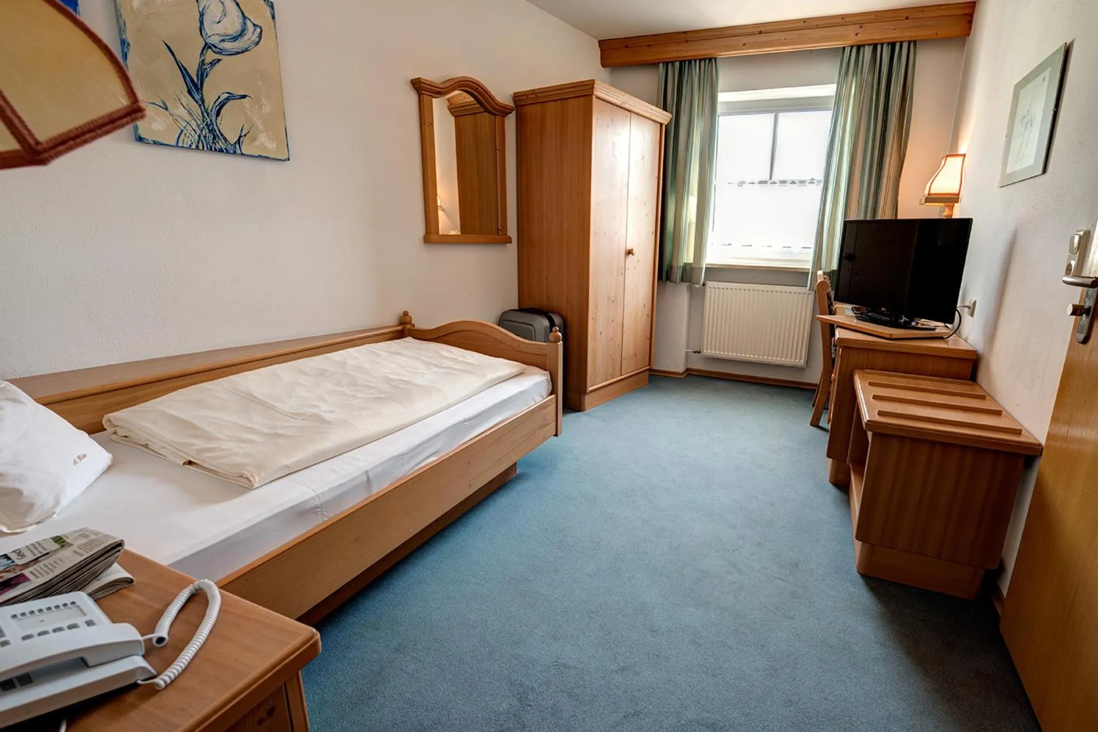 Bedroom, Bed in Hotel Huber