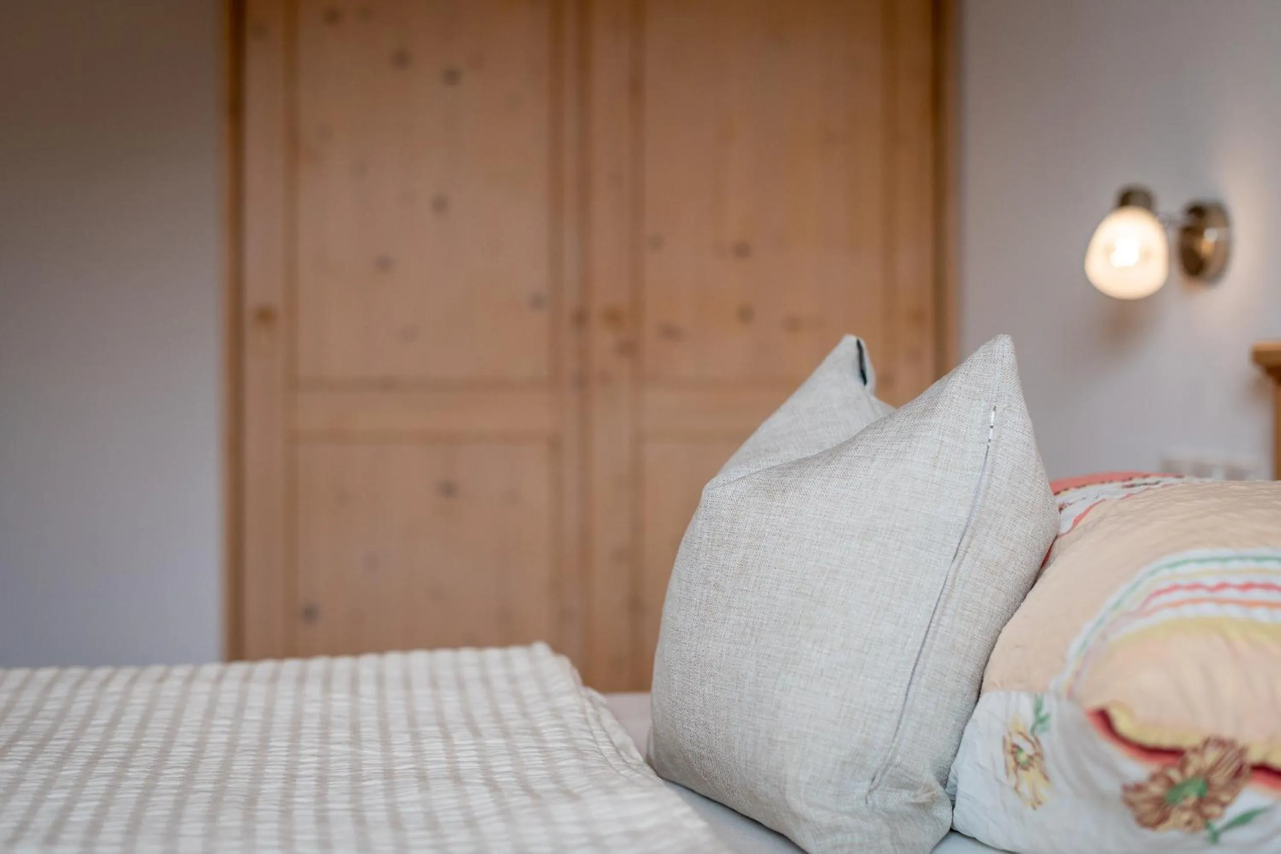 Bedroom, Bed in Haus Stolz