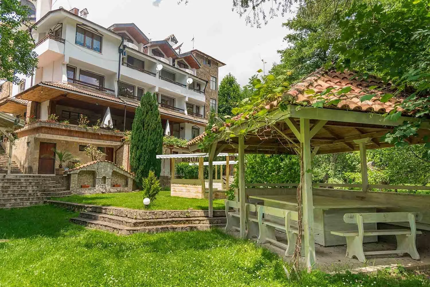 Kitchen or kitchenette in Hotel Paradise Place