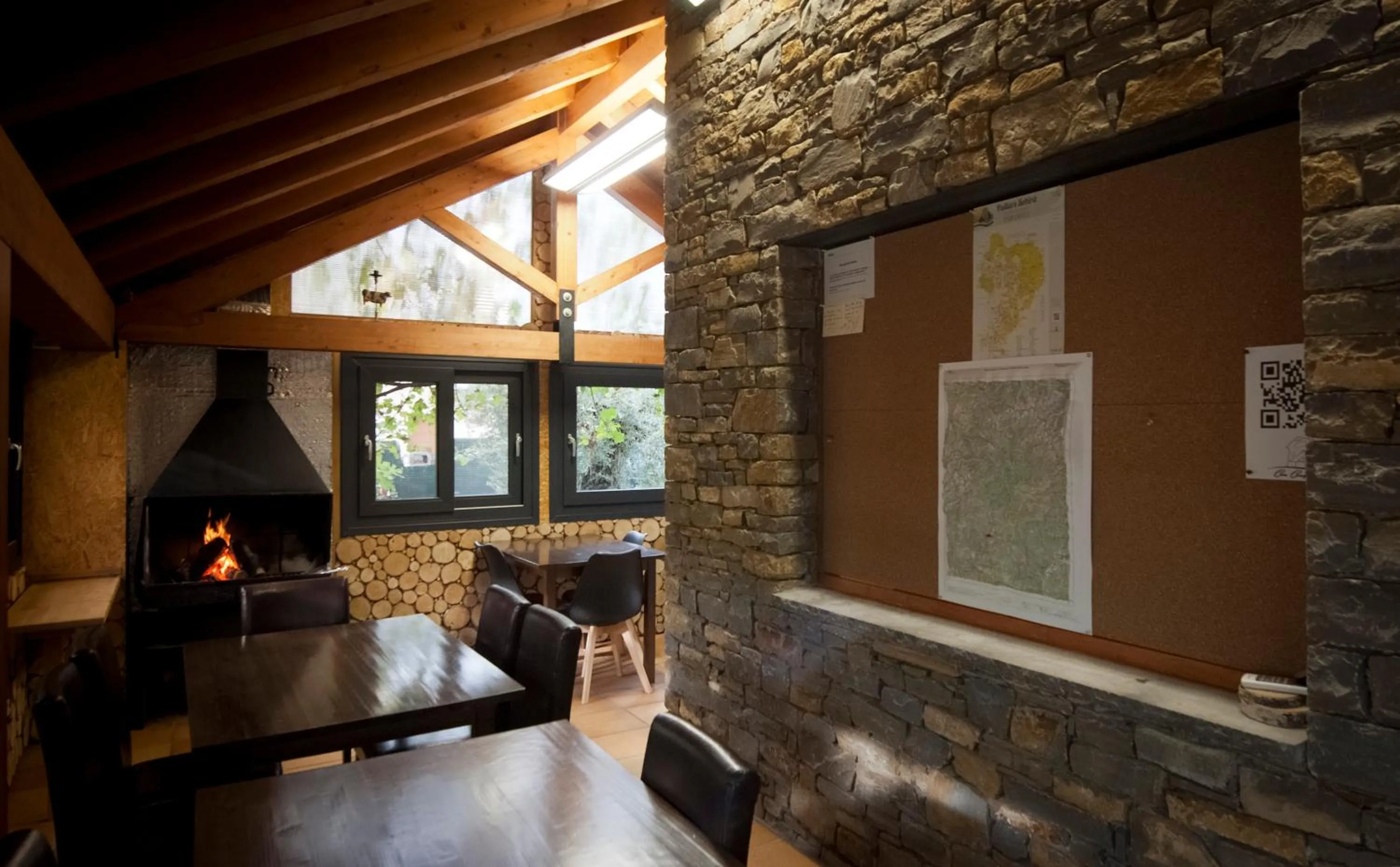 Dining area in Can Congost