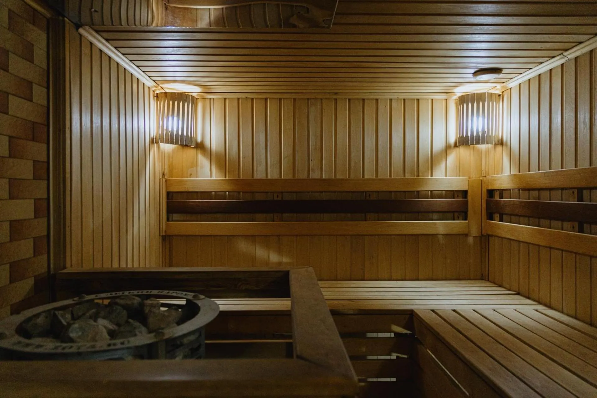 Sauna in Boutique Hotel Tomiris