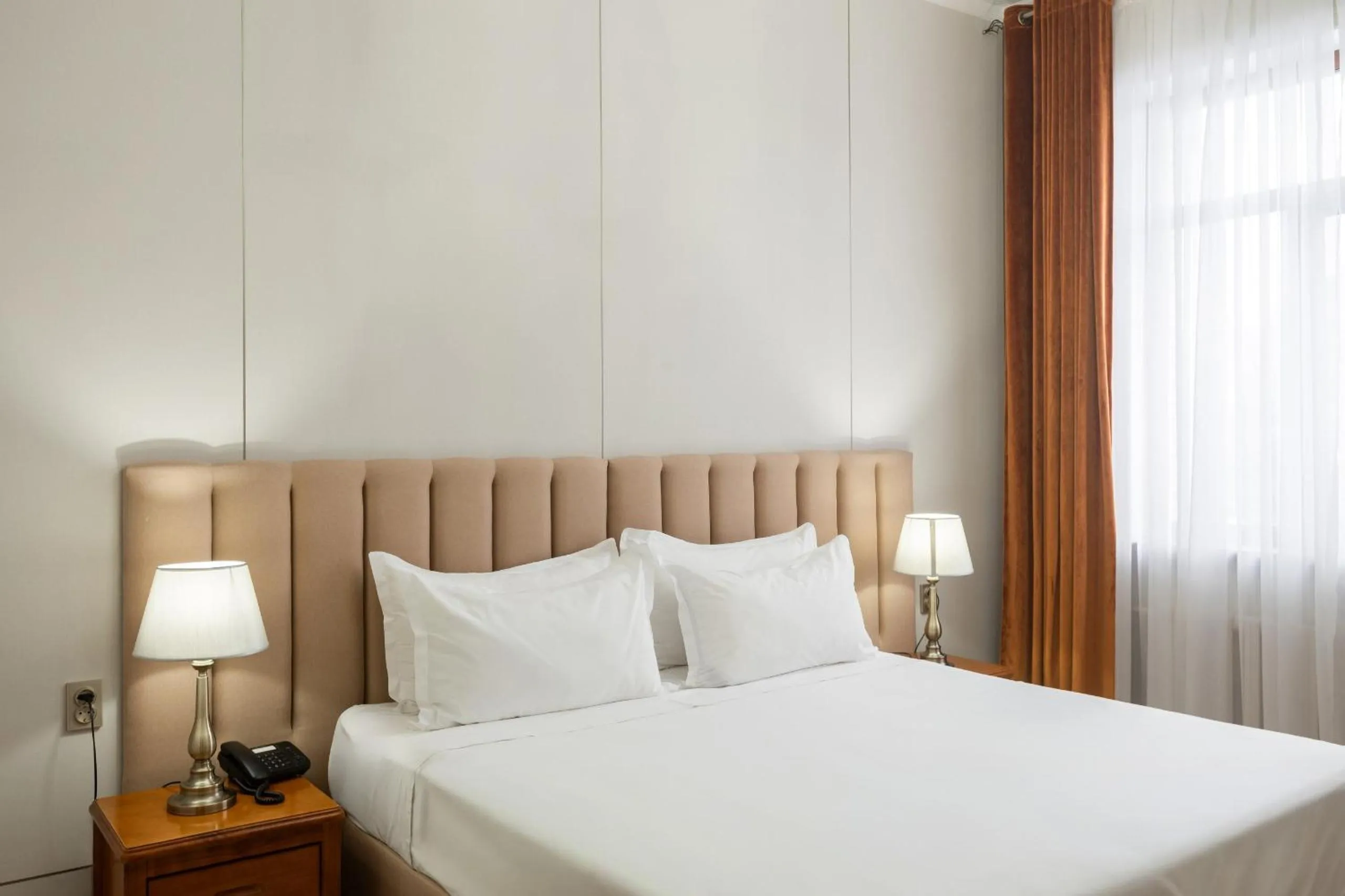 Bed in Boutique Hotel Tomiris