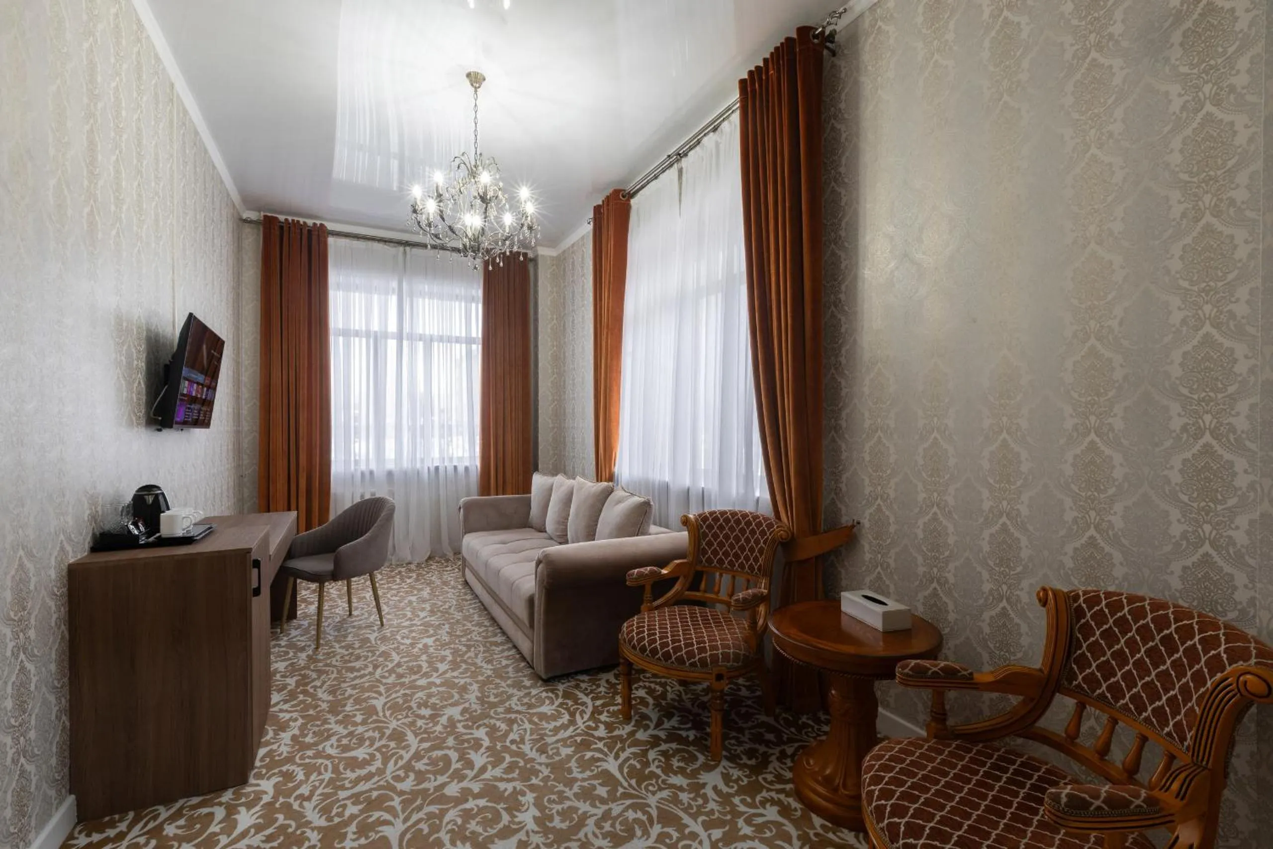 Living room in Boutique Hotel Tomiris