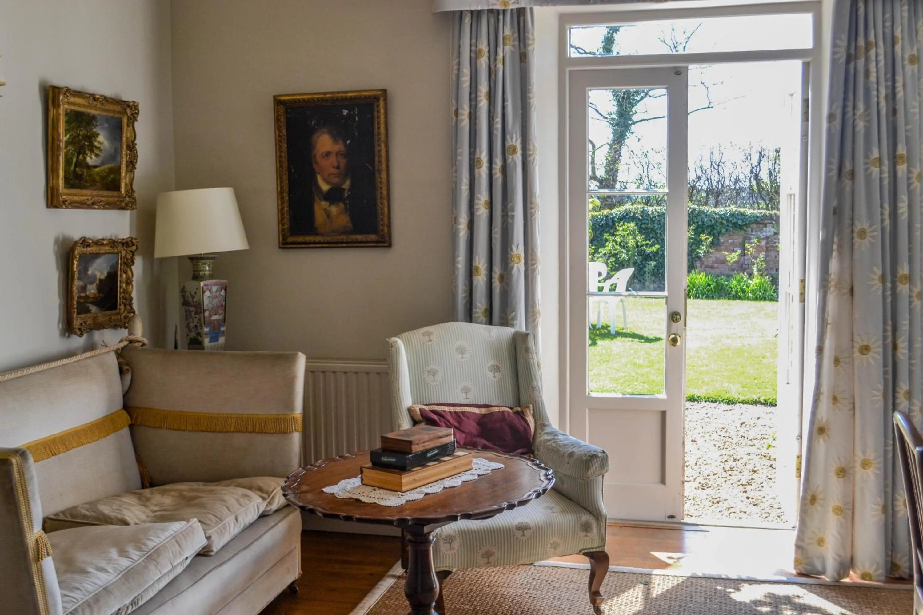 Living room in Sankence lodge B&B