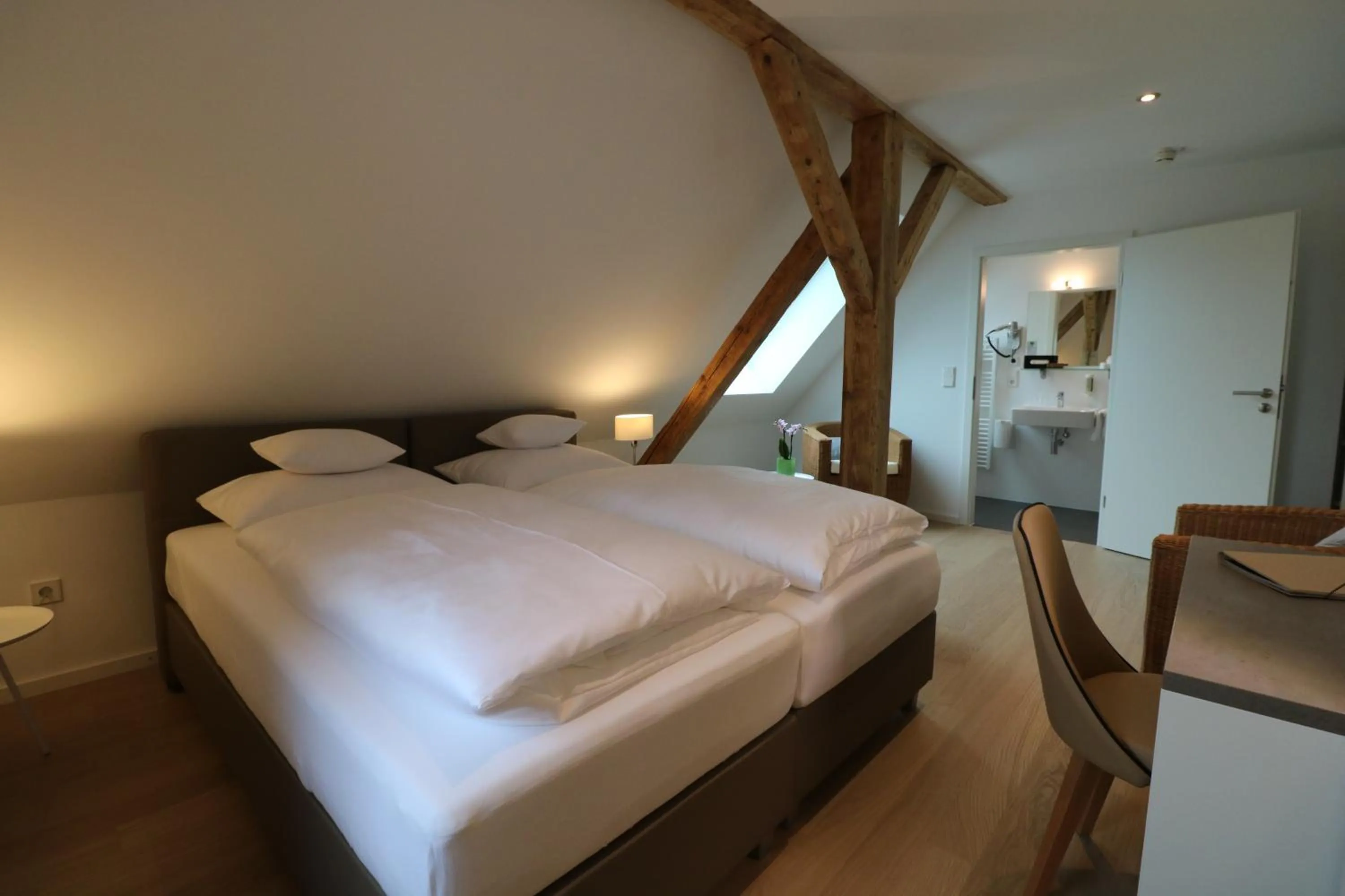 Bed in Landhotel Adler