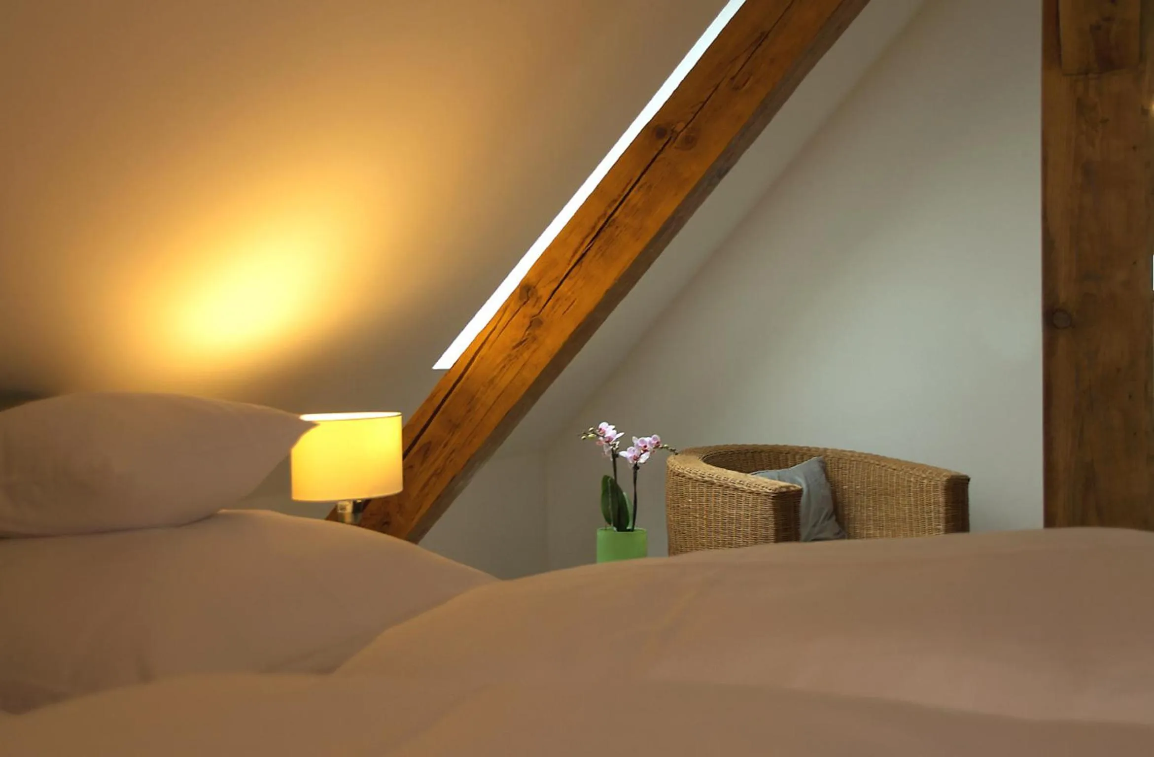 Decorative detail, Bed in Landhotel Adler