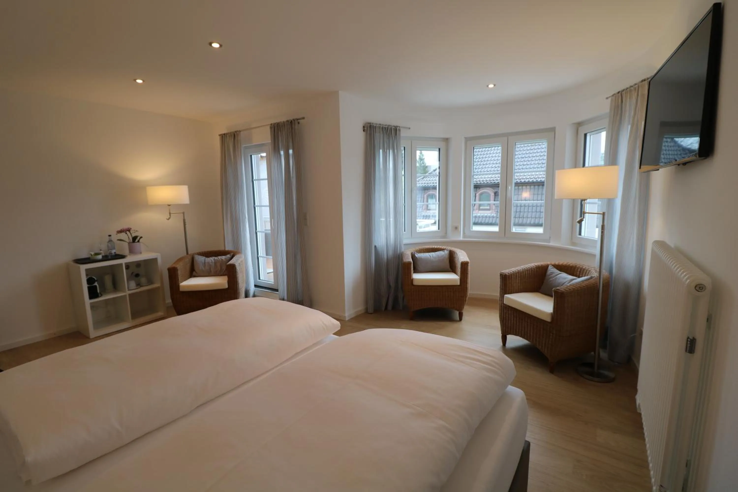 TV and multimedia, Bed in Landhotel Adler