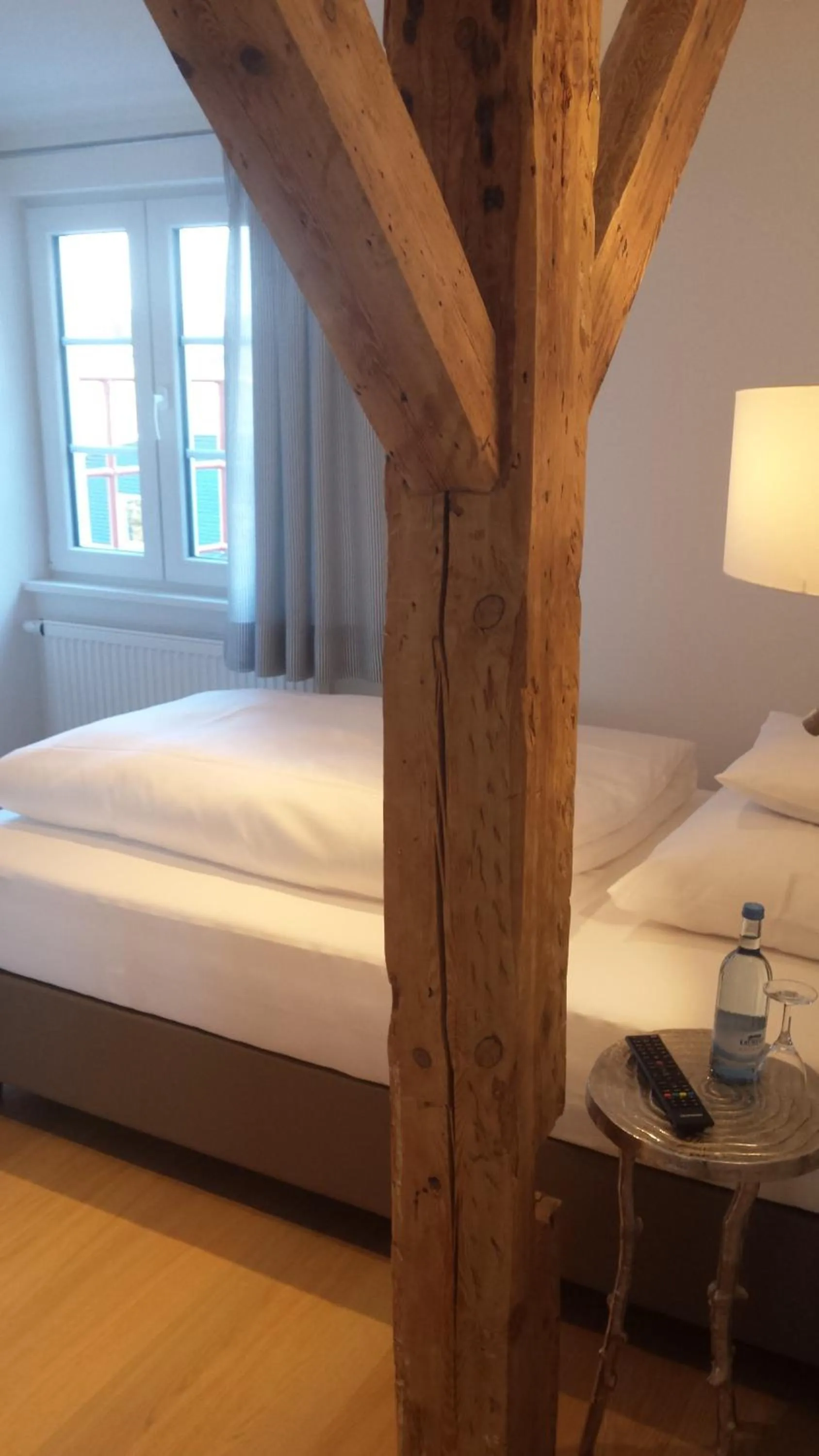 Bedroom, Bed in Landhotel Adler