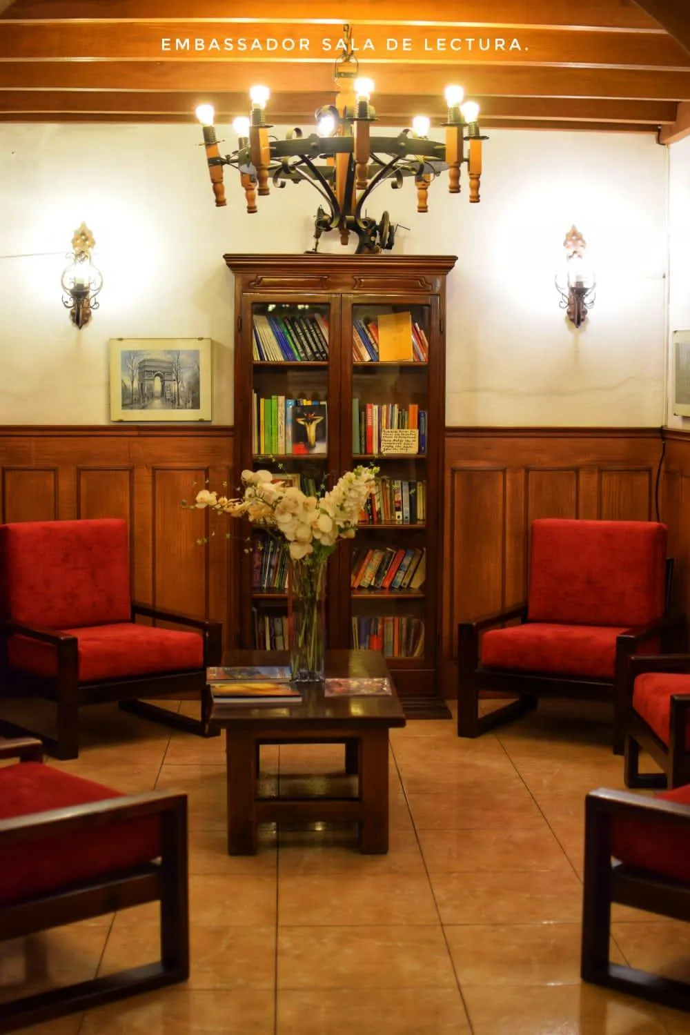 Living room in Hotel Ambassador