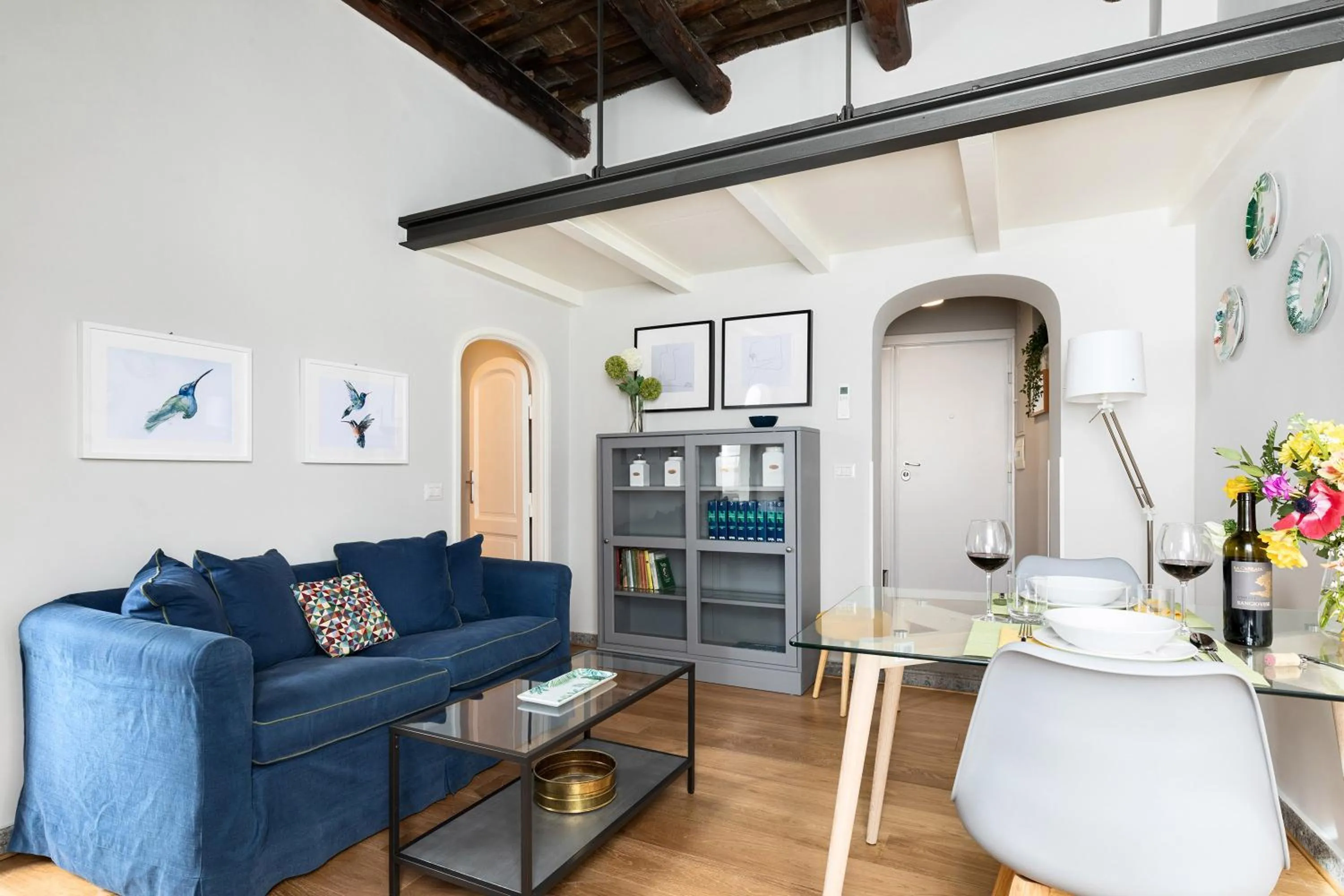 Living room in Rome as you feel - Grotta Pinta apartments