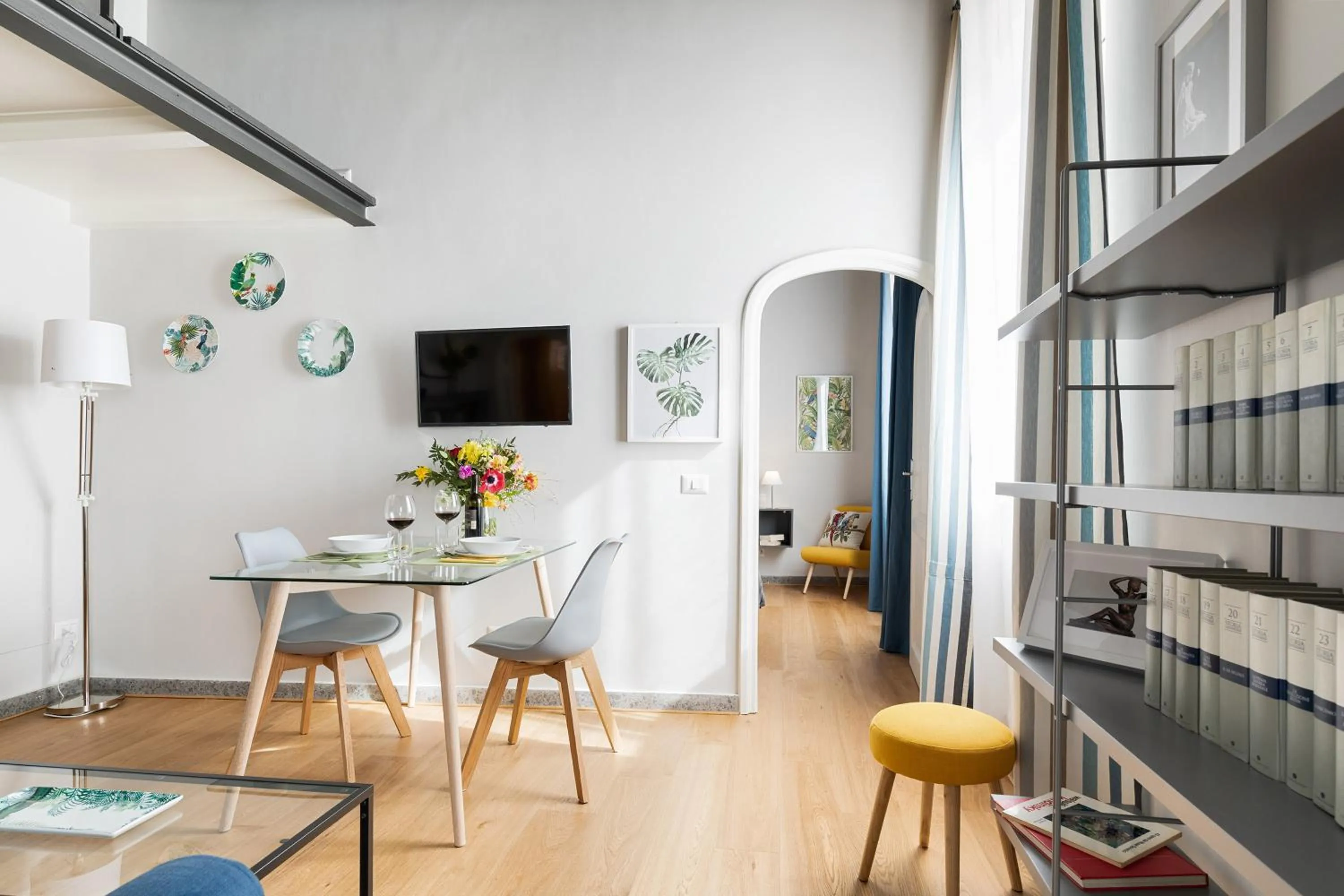Living room in Rome as you feel - Grotta Pinta apartments