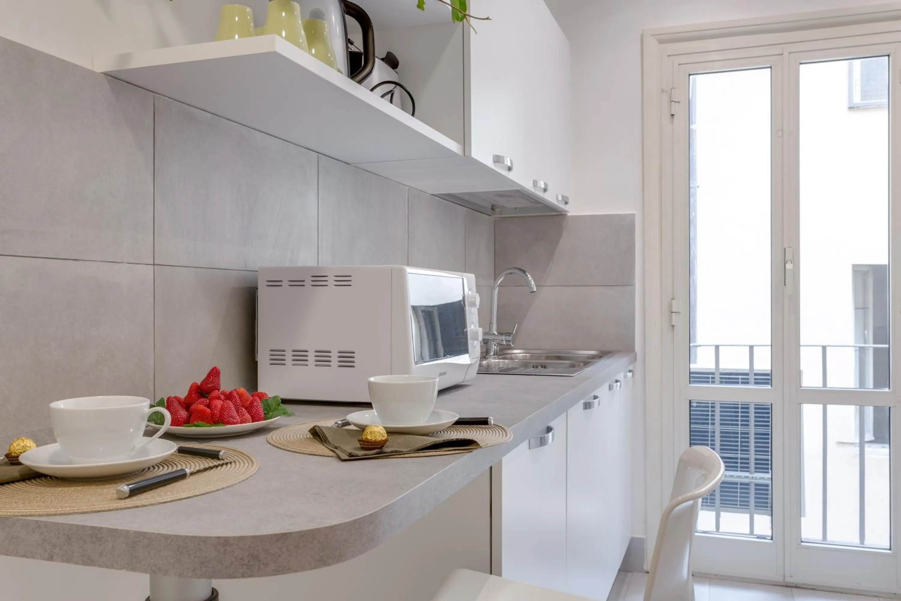 Kitchen or kitchenette in Rome as you feel - Grotta Pinta apartments
