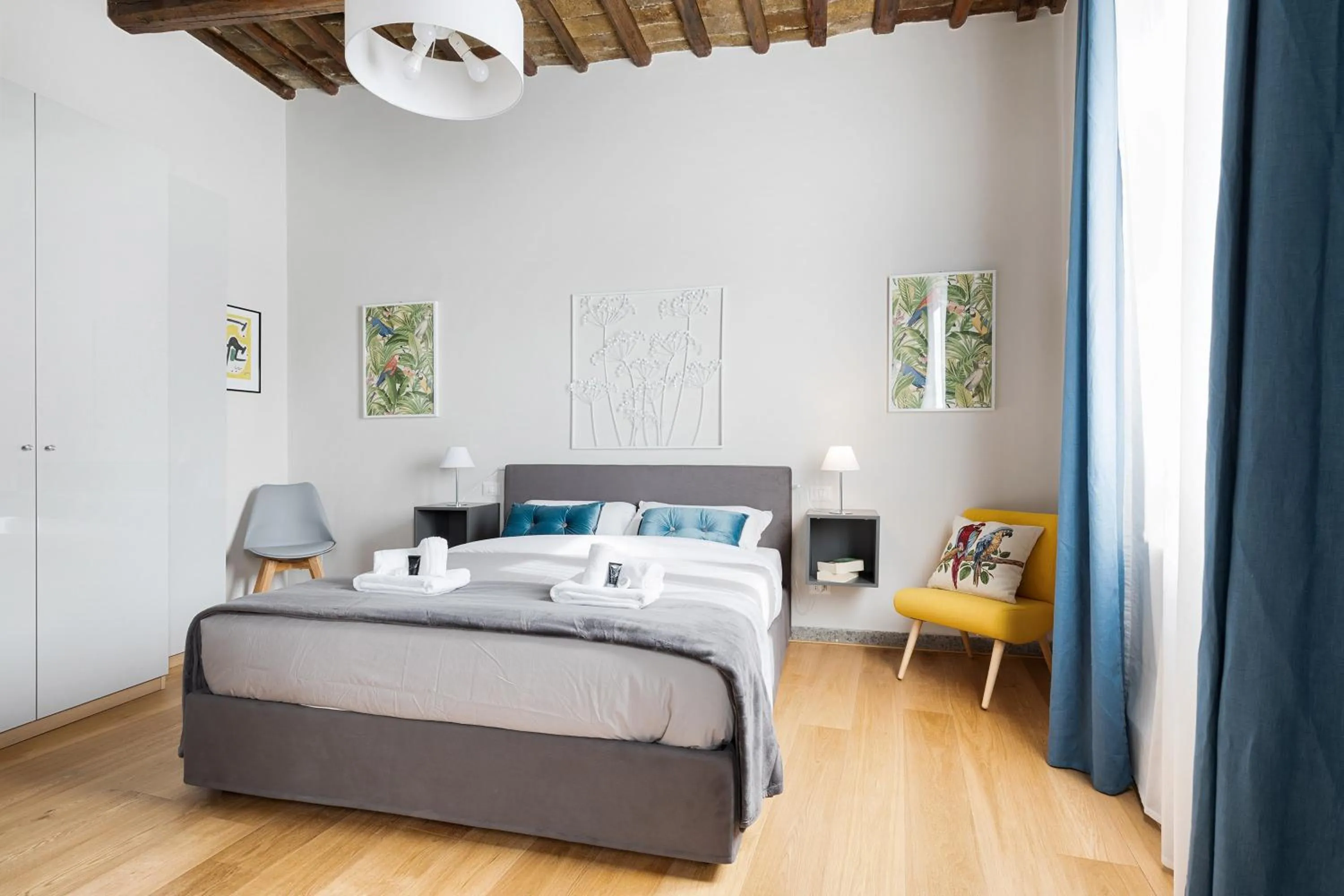 Bedroom, Bed in Rome as you feel - Grotta Pinta apartments
