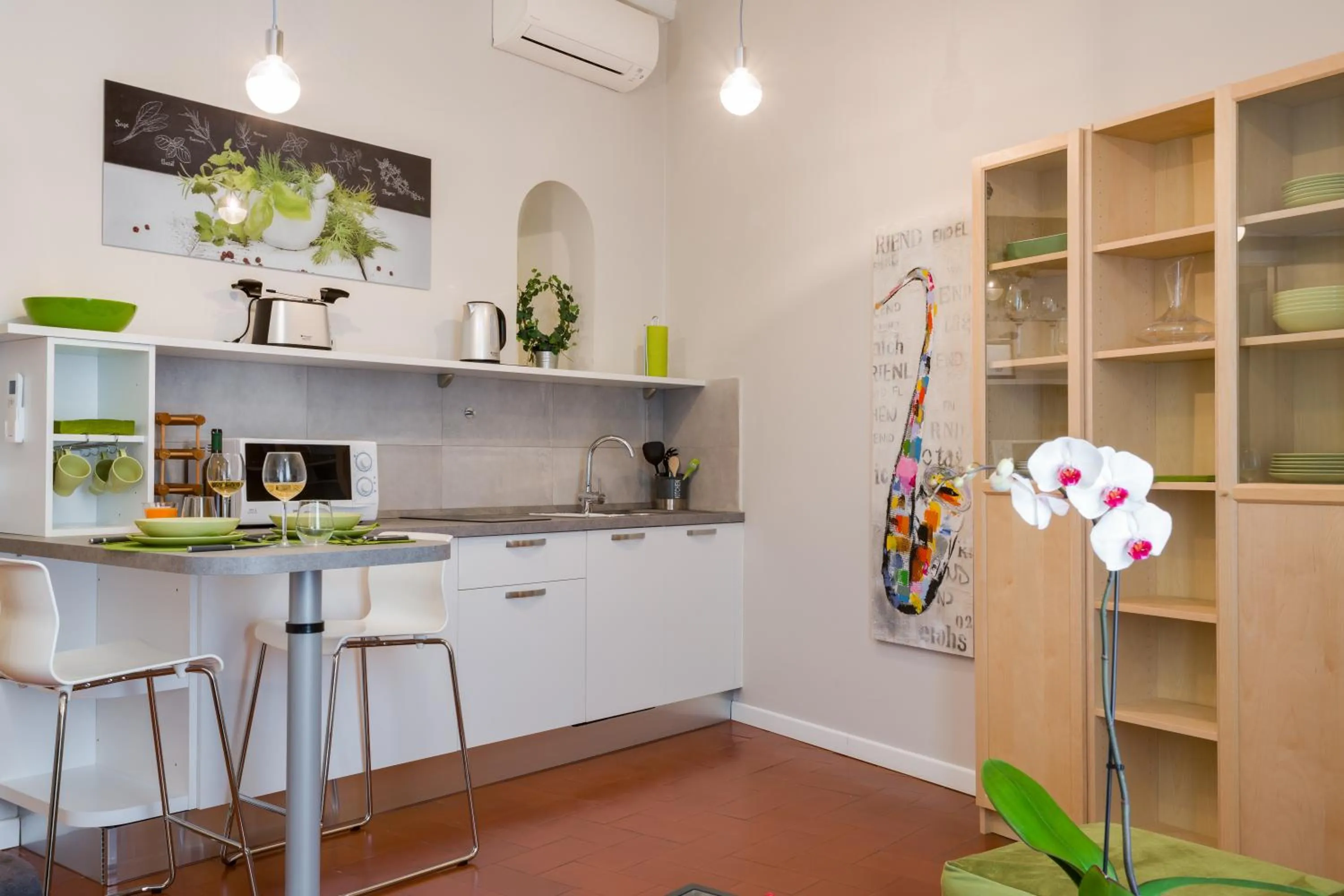 Kitchen or kitchenette in Rome as you feel - Grotta Pinta apartments