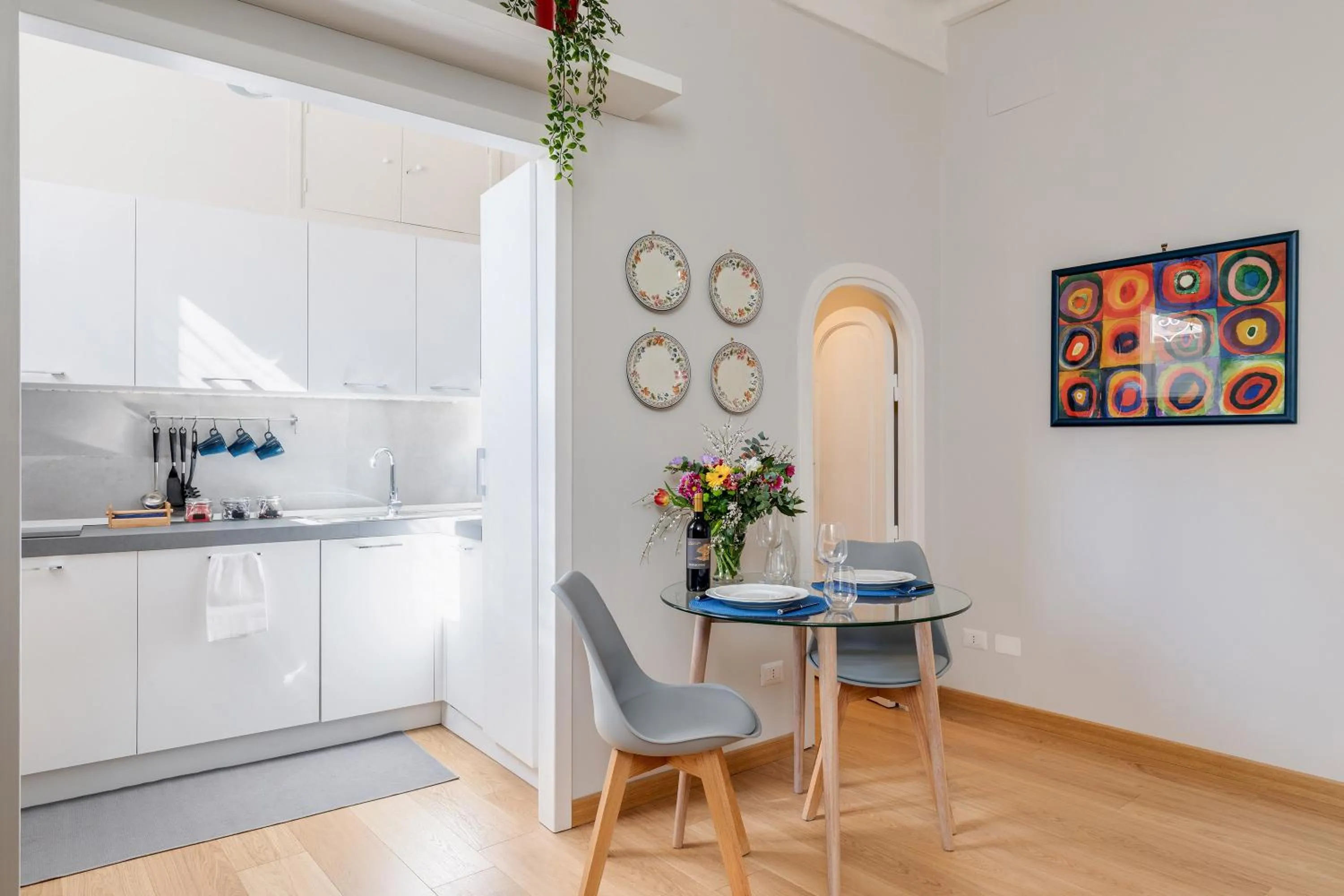 Kitchen or kitchenette in Rome as you feel - Grotta Pinta apartments