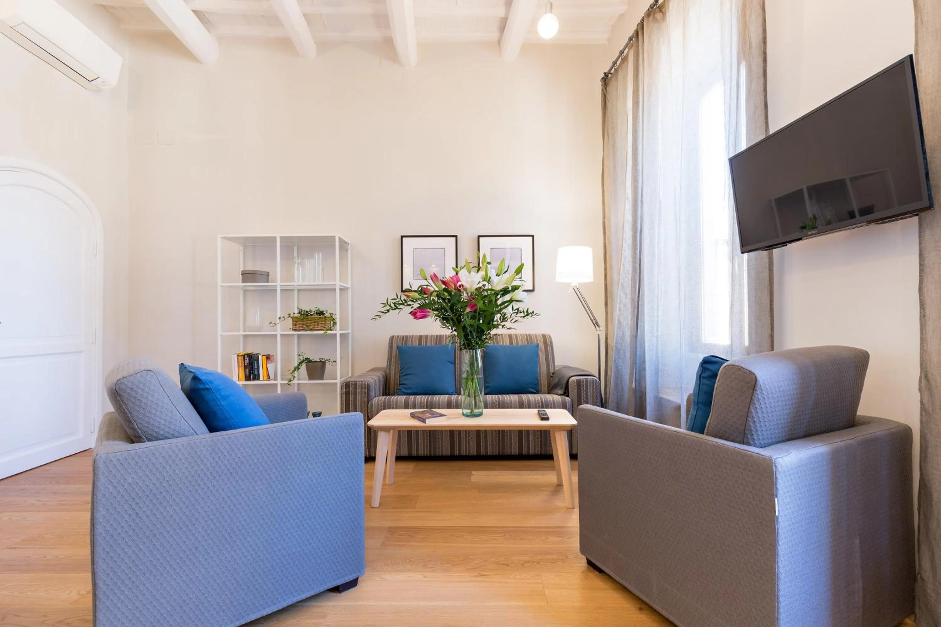 Living room in Rome as you feel - Grotta Pinta apartments