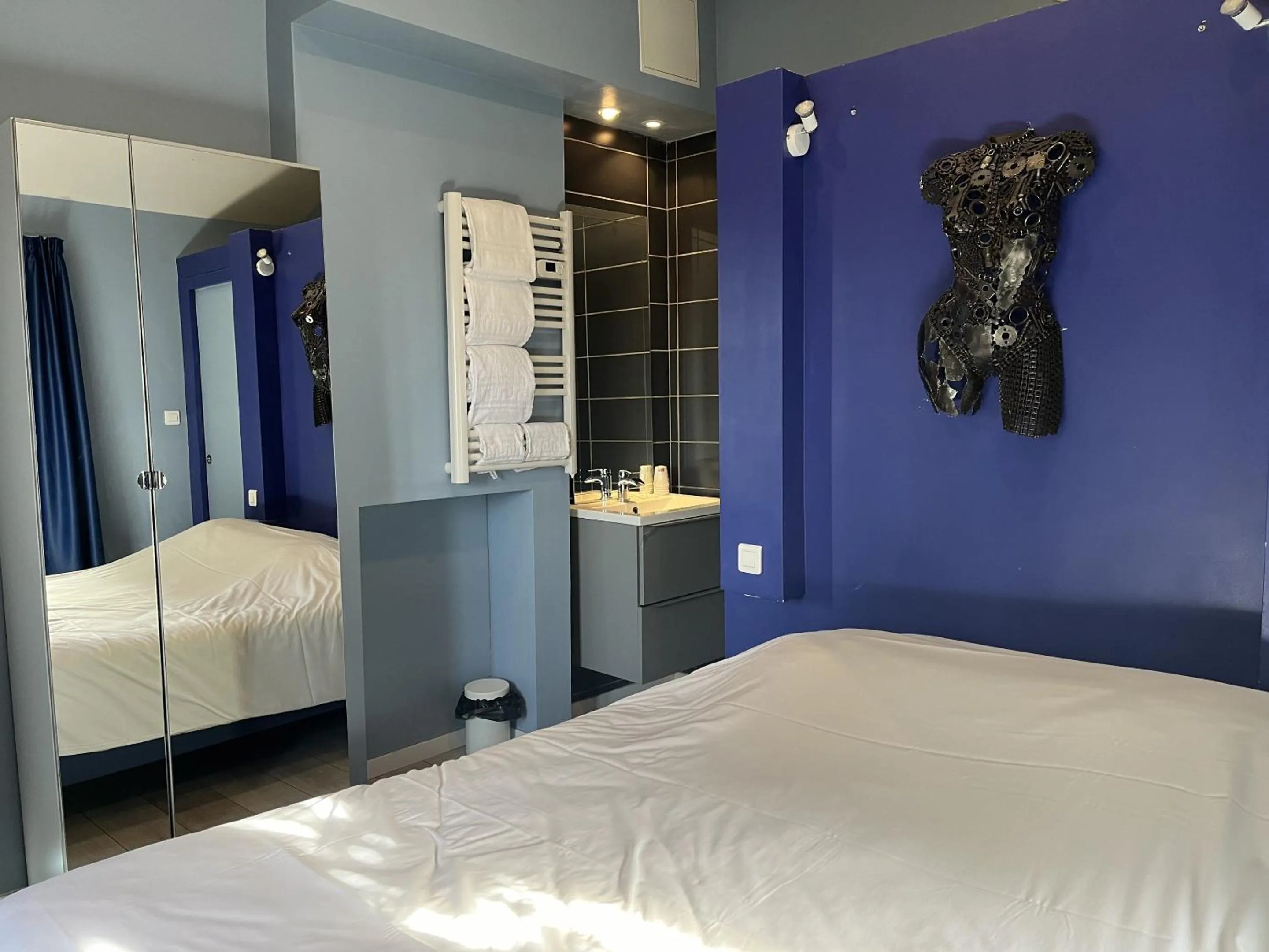 Bedroom, Bed in Villa Fani