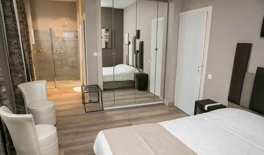 Bedroom, Bed in Villa Fani