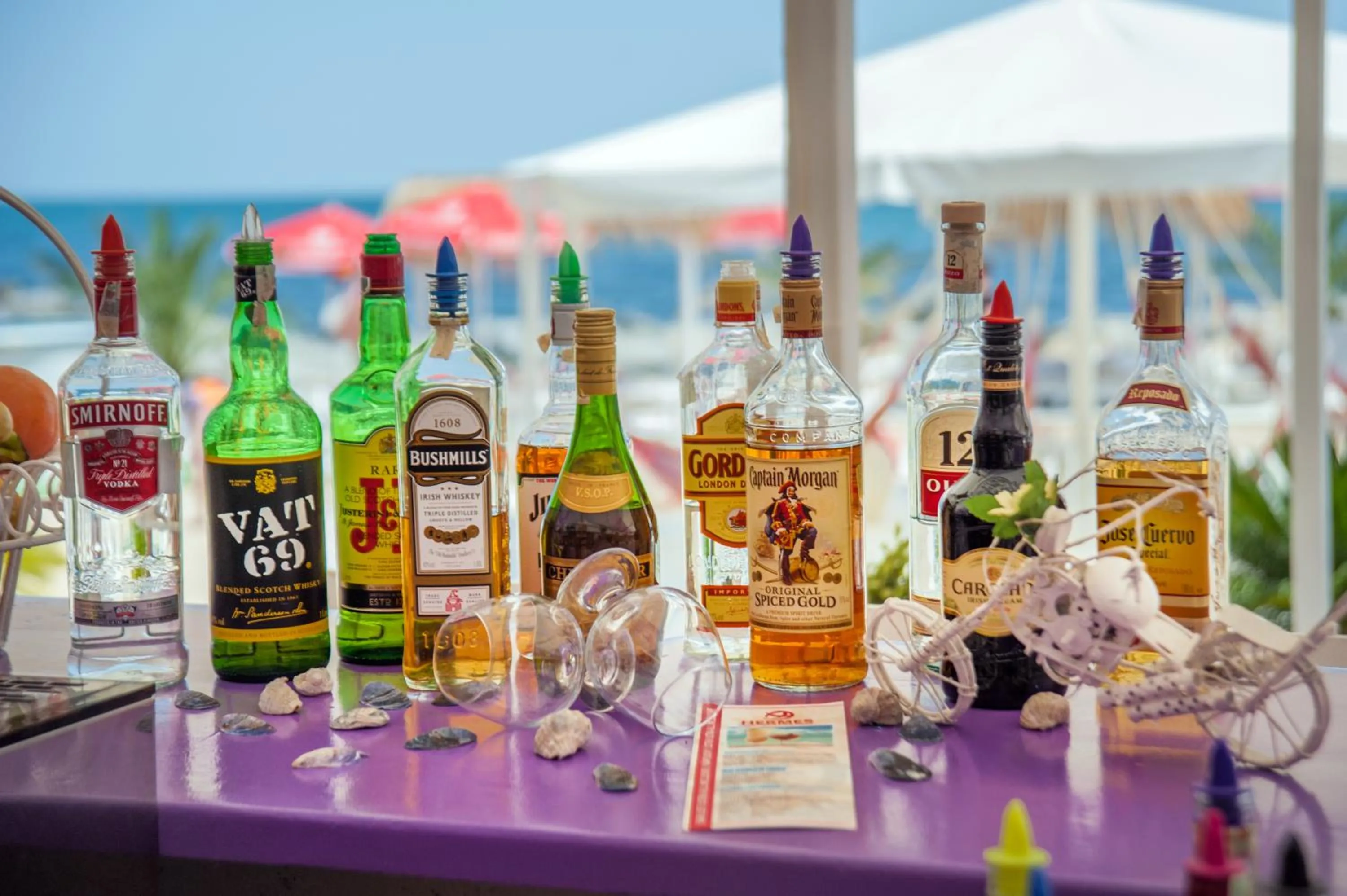 Alcoholic drinks in Hermes Club Hotel - Ultra All Inclusive