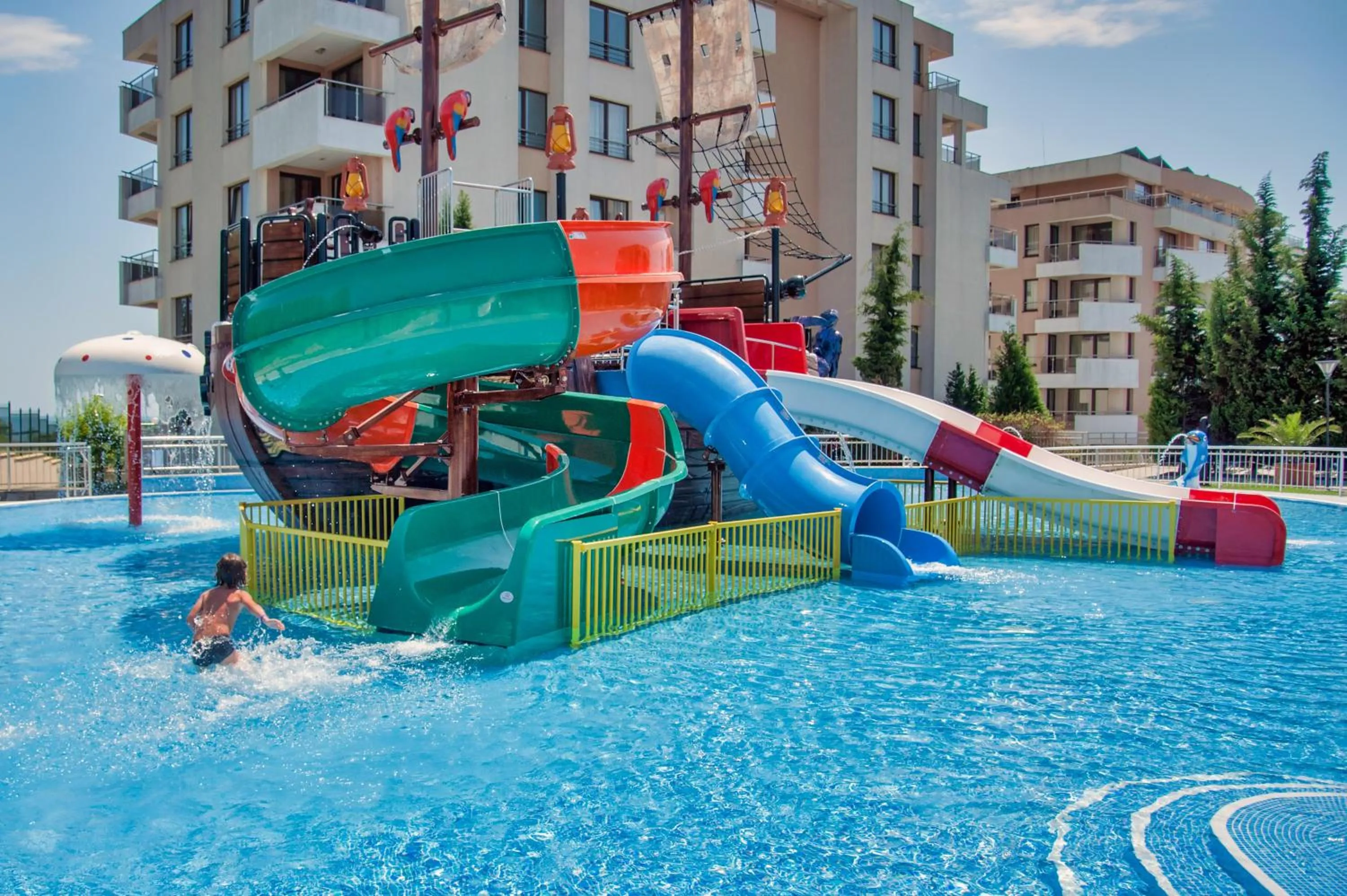 Aqua park in Hermes Club Hotel - Ultra All Inclusive