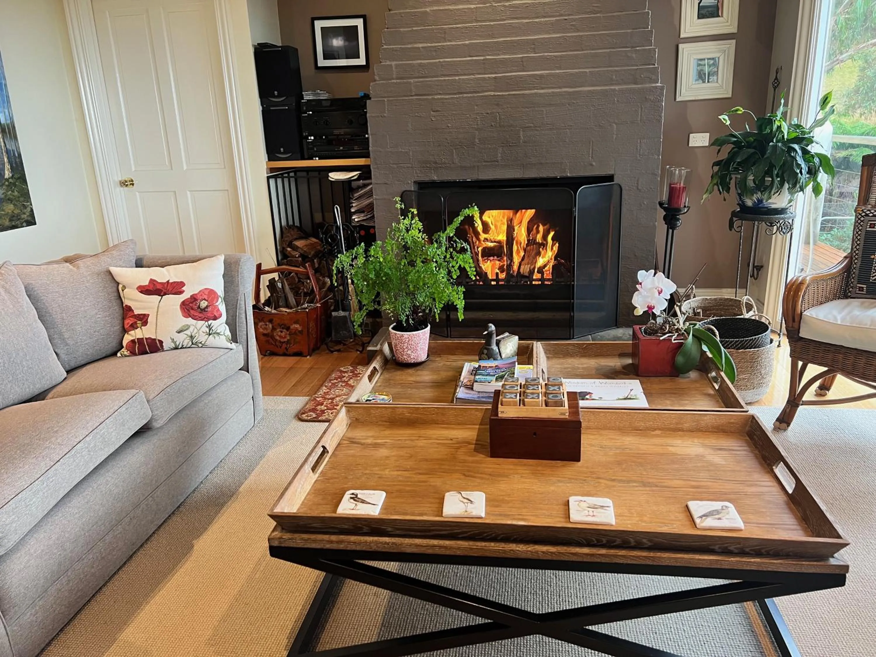 Living room in Llarrinda Bed & Breakfast