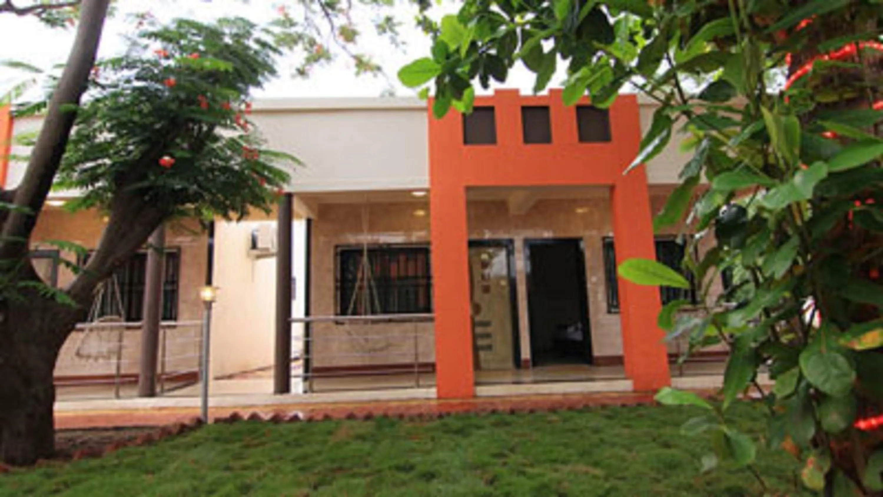 Decorative detail in Sai Atithi Resort