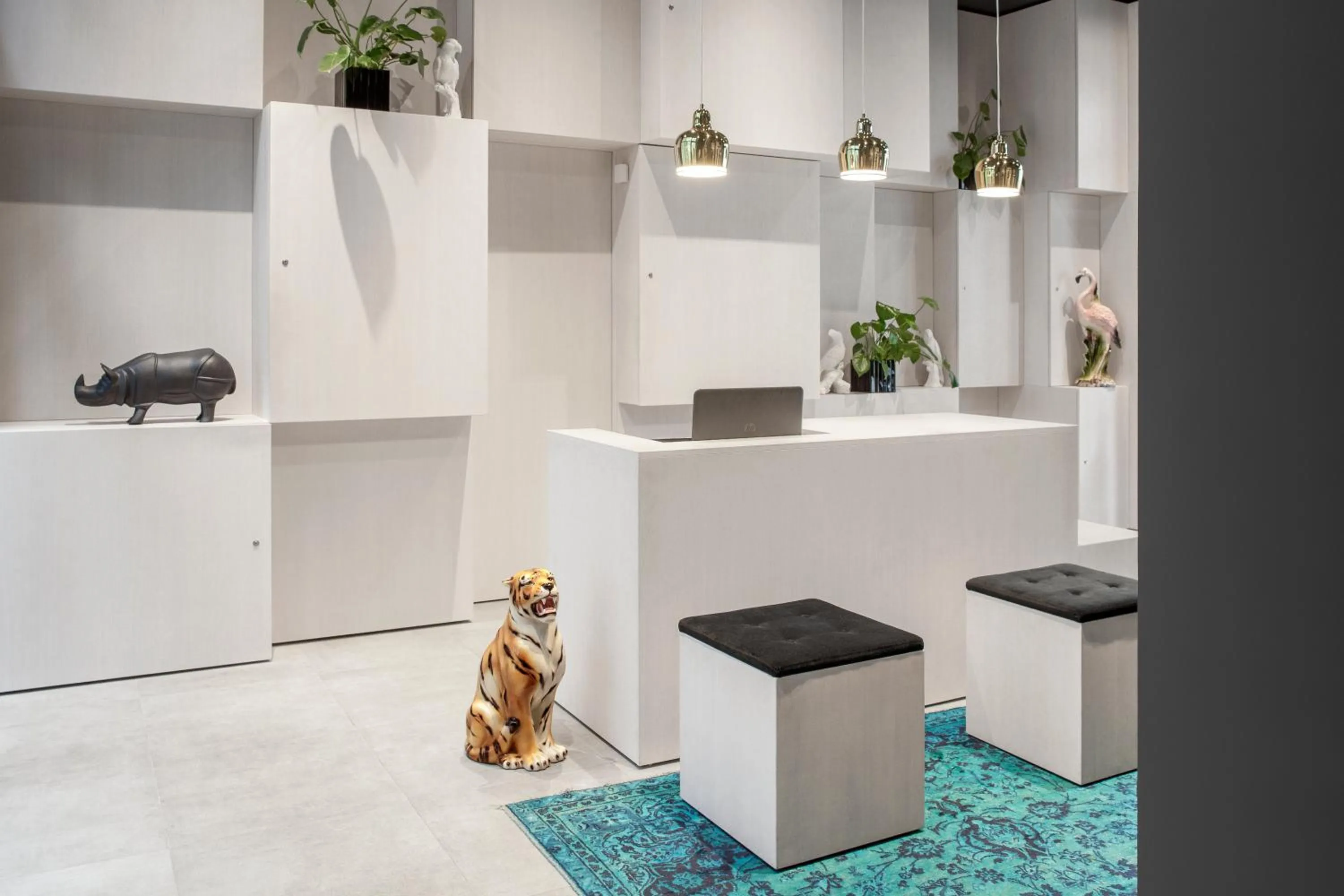 Lobby or reception in AMANO HOME Apartments