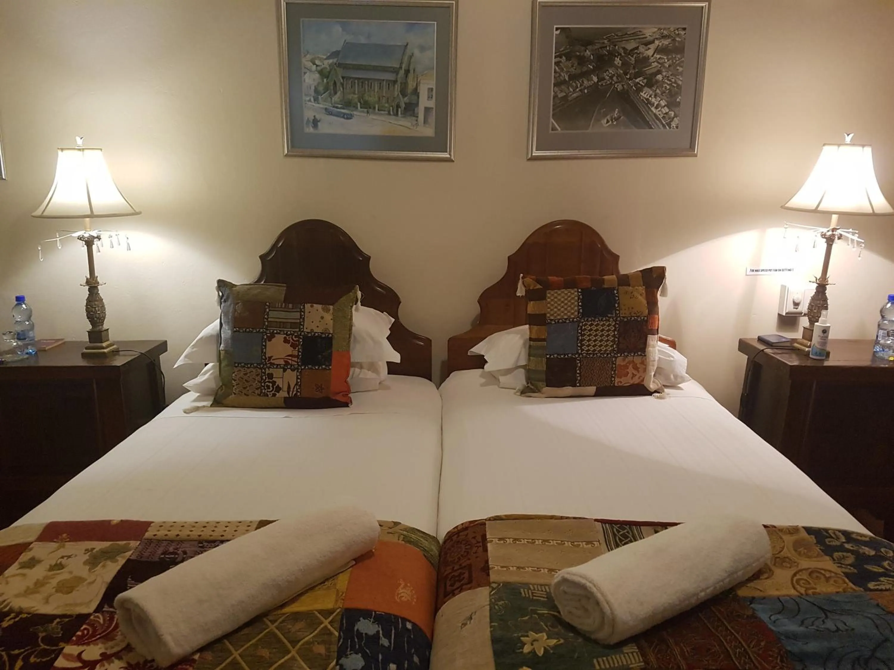 Bed in Steytlerville Villa Guest house